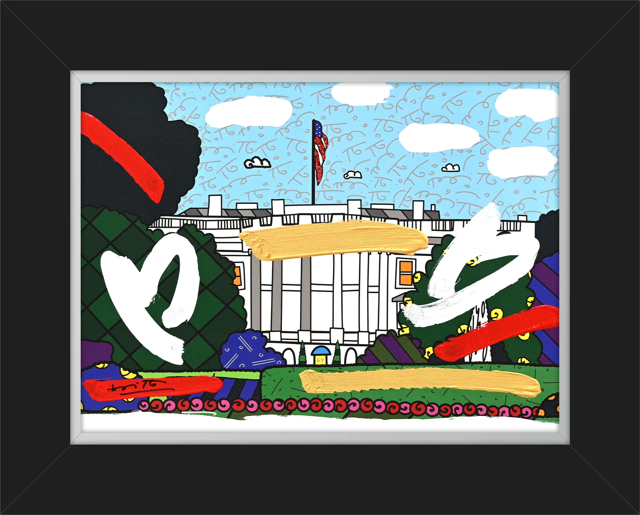1600 Pennsylvania Ave - Mixed Media Original - Image 2