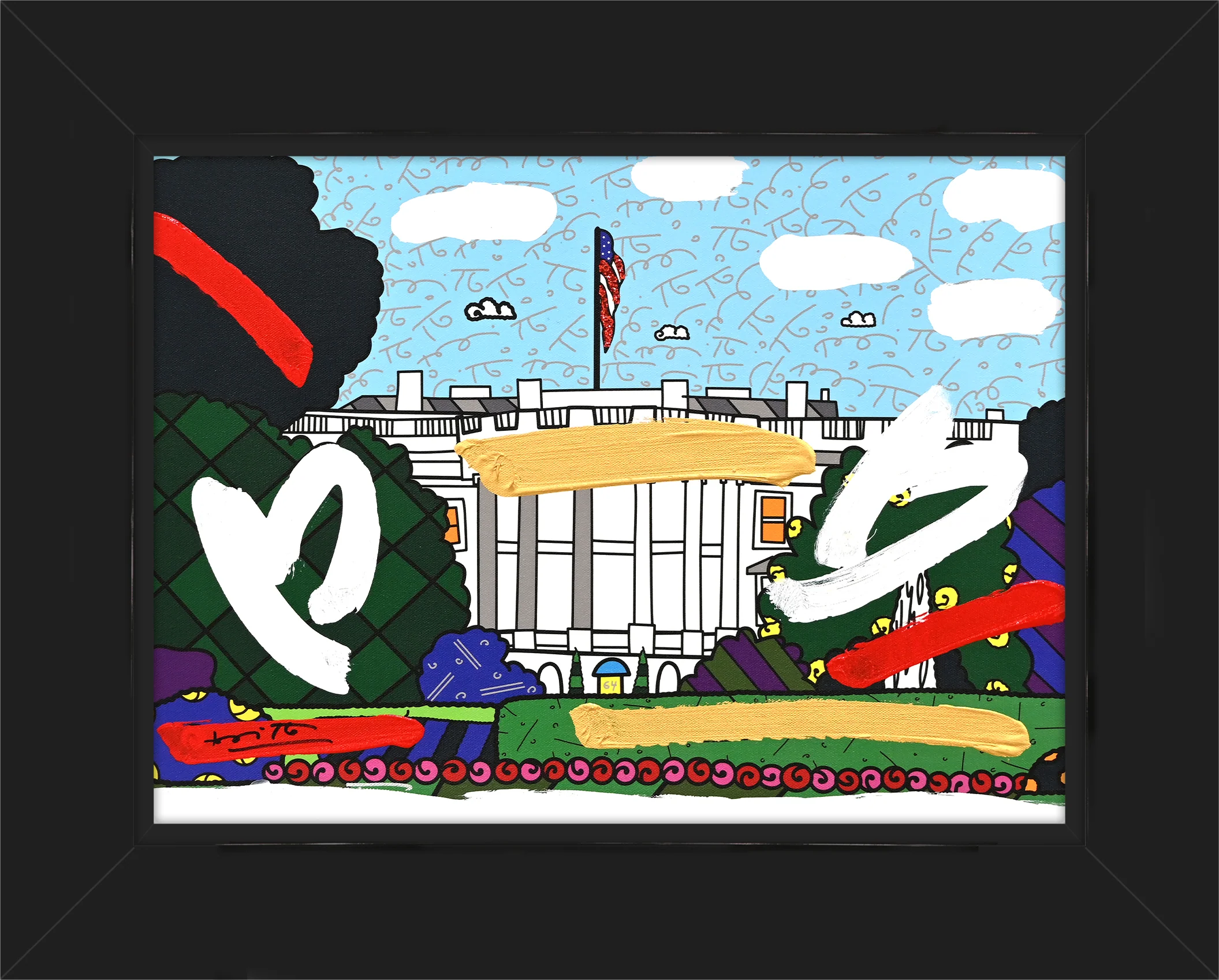 1600 Pennsylvania Ave - Mixed Media Original - Image 5