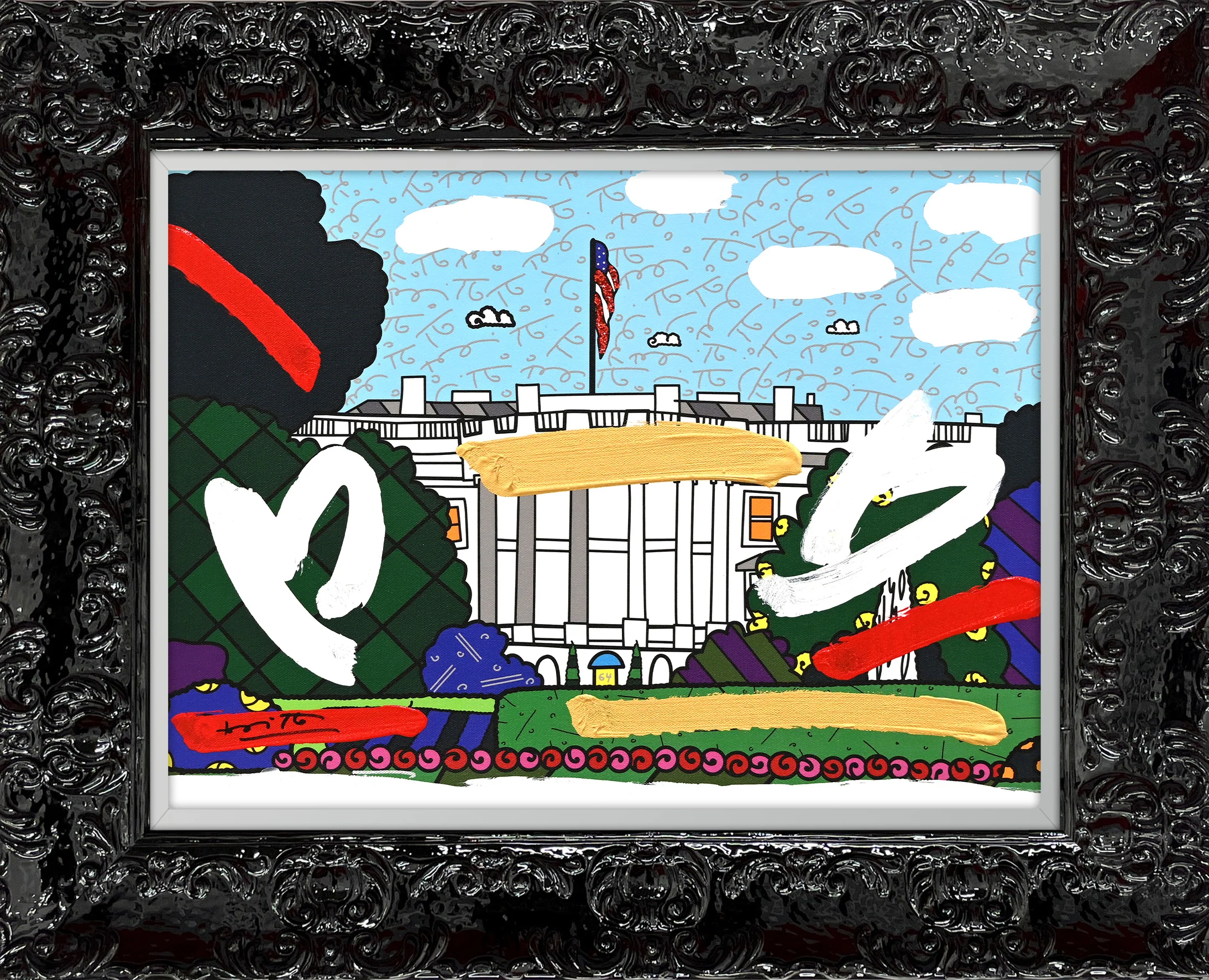 1600 Pennsylvania Ave - Mixed Media Original - Image 7