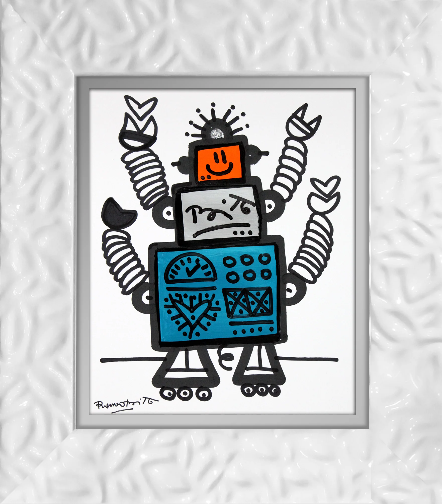 4 ARMS -  Original Drawing - Image 17