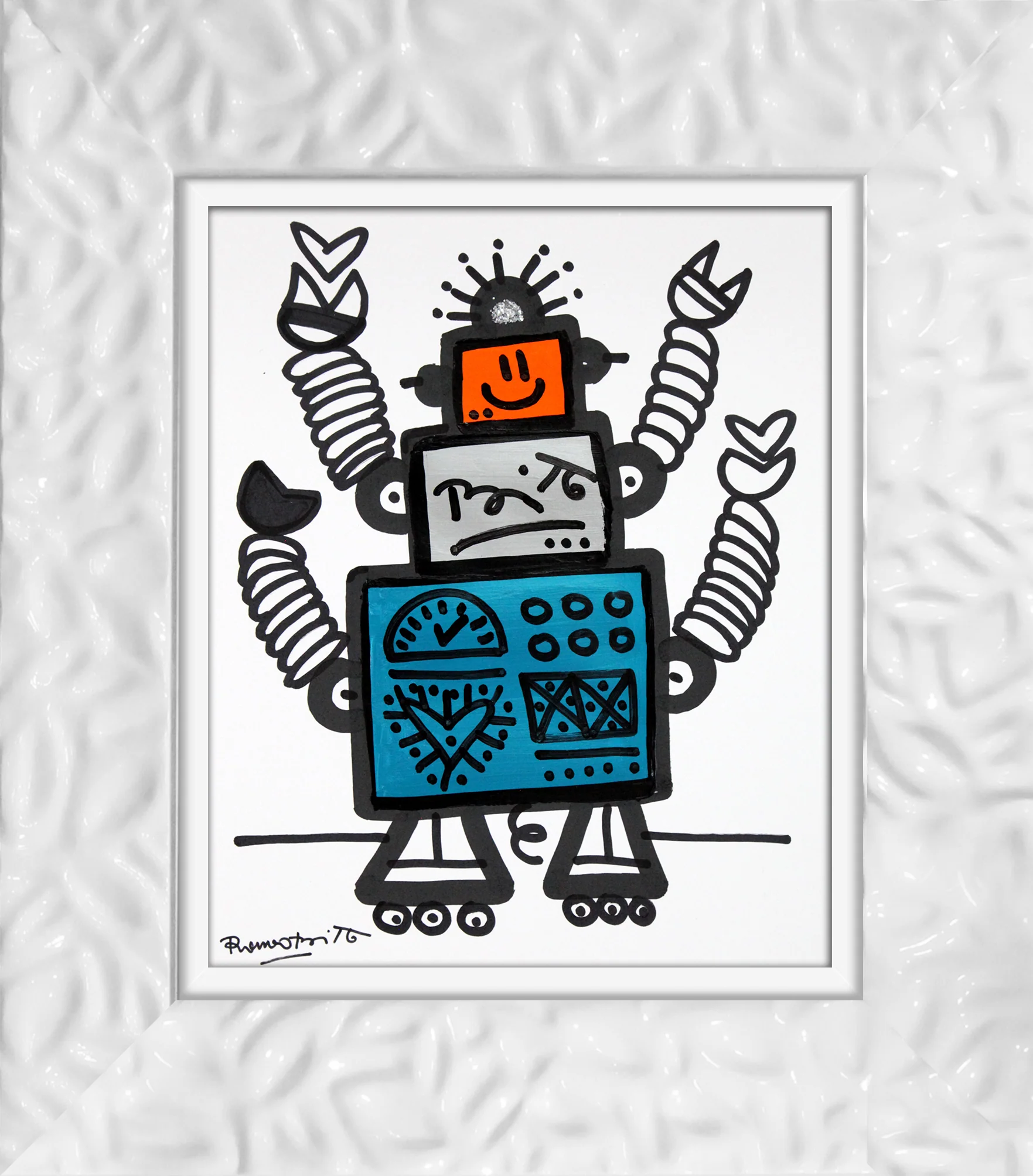 4 ARMS -  Original Drawing - Image 18