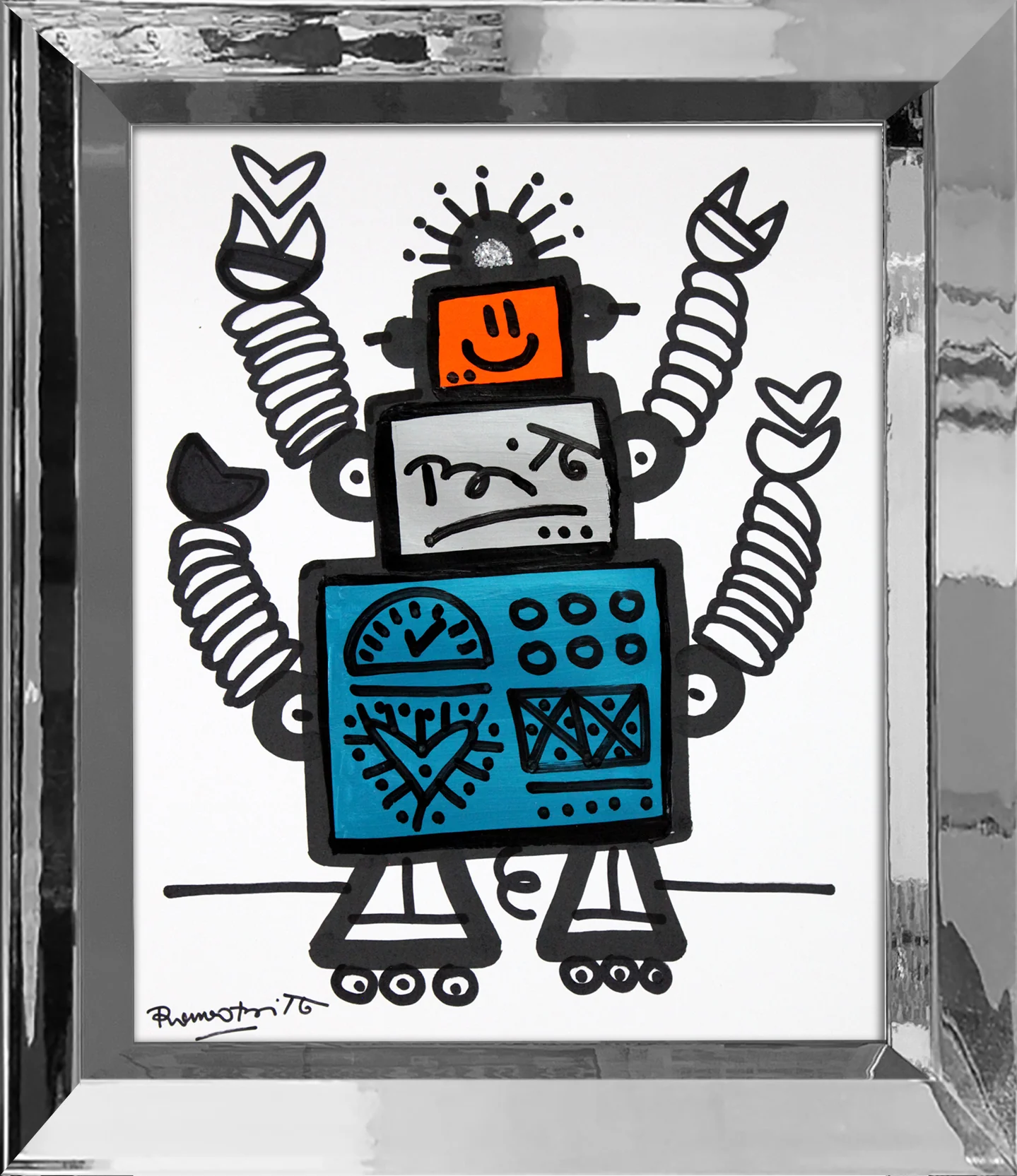 4 ARMS -  Original Drawing - Image 2