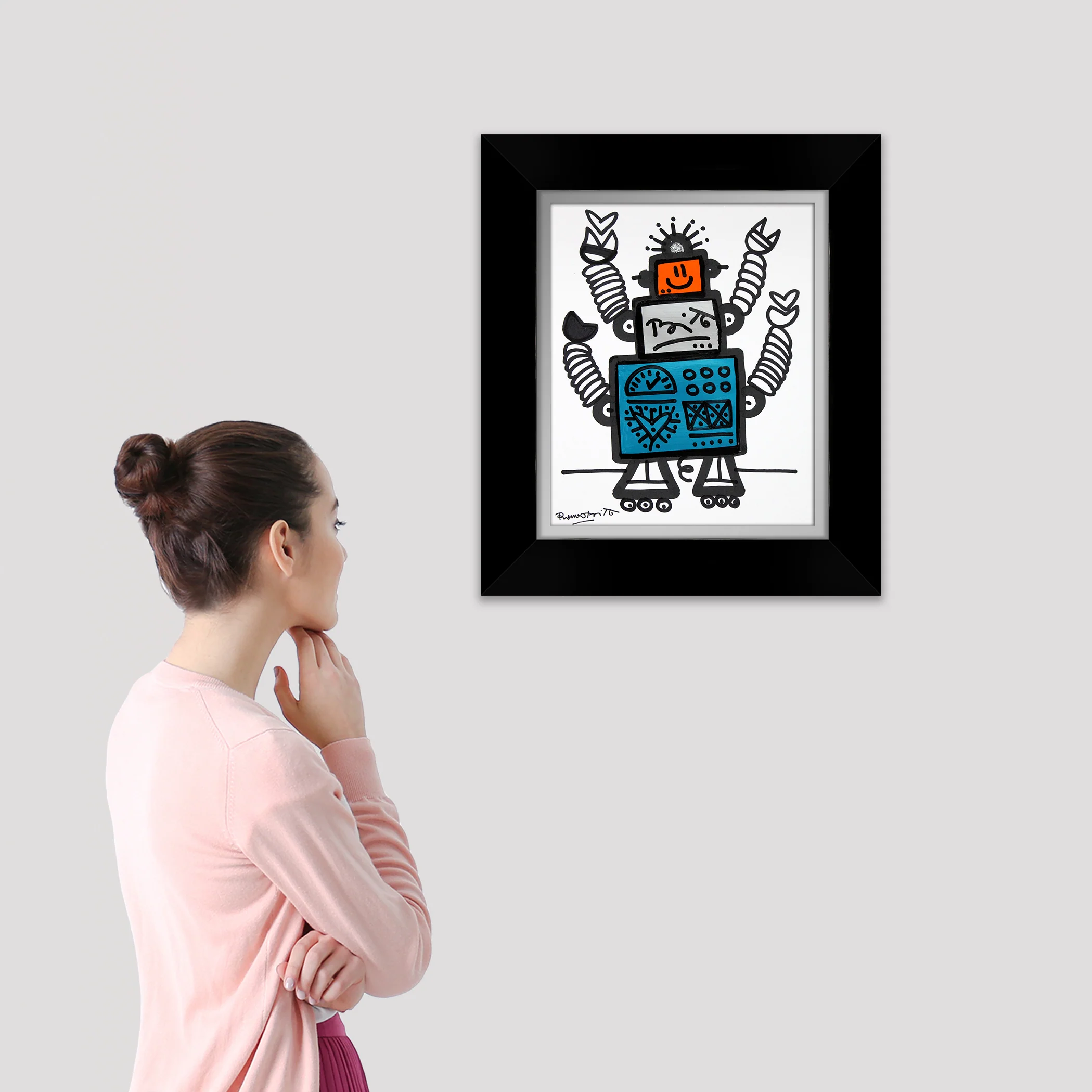 4 ARMS -  Original Drawing - Image 3