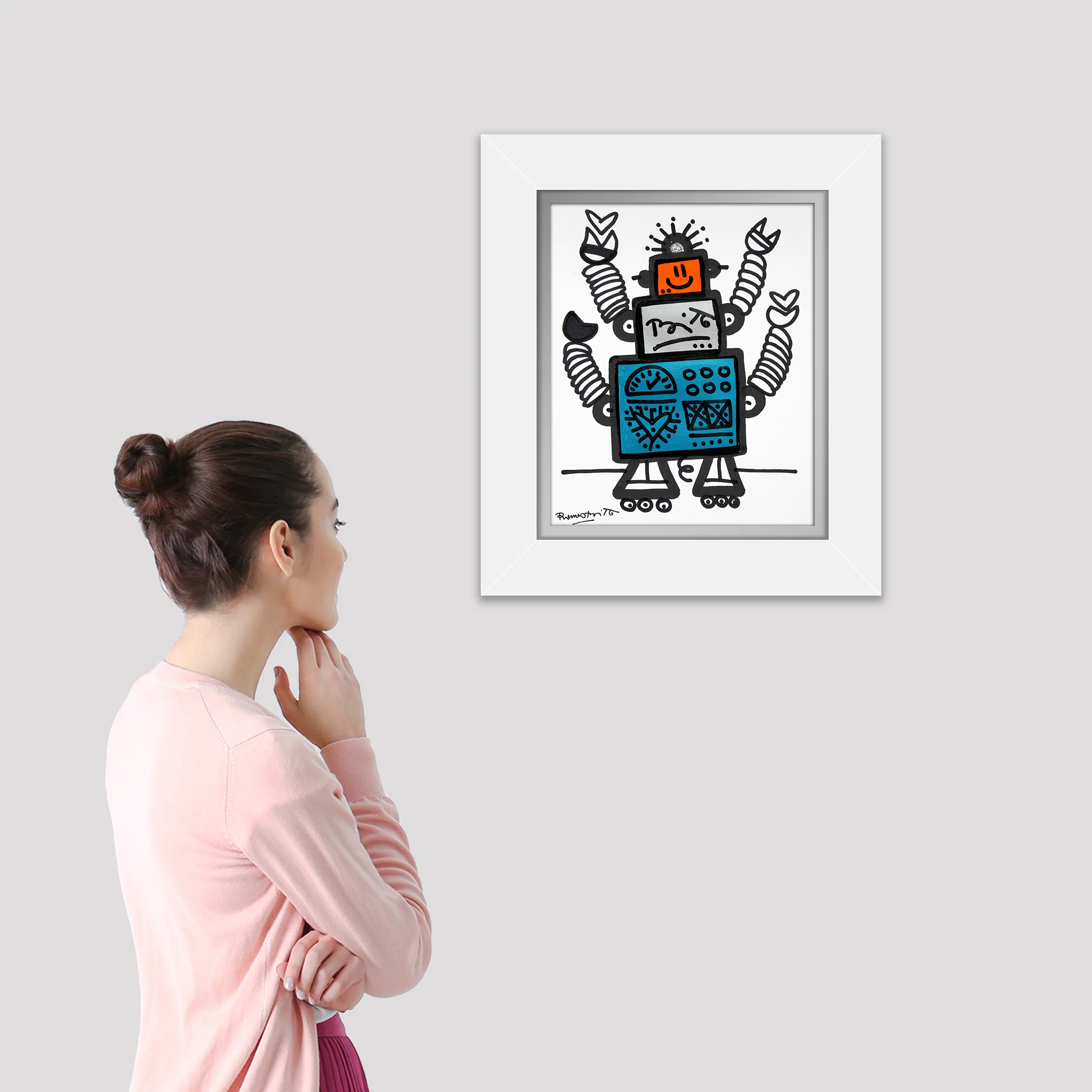 4 ARMS -  Original Drawing - Image 4
