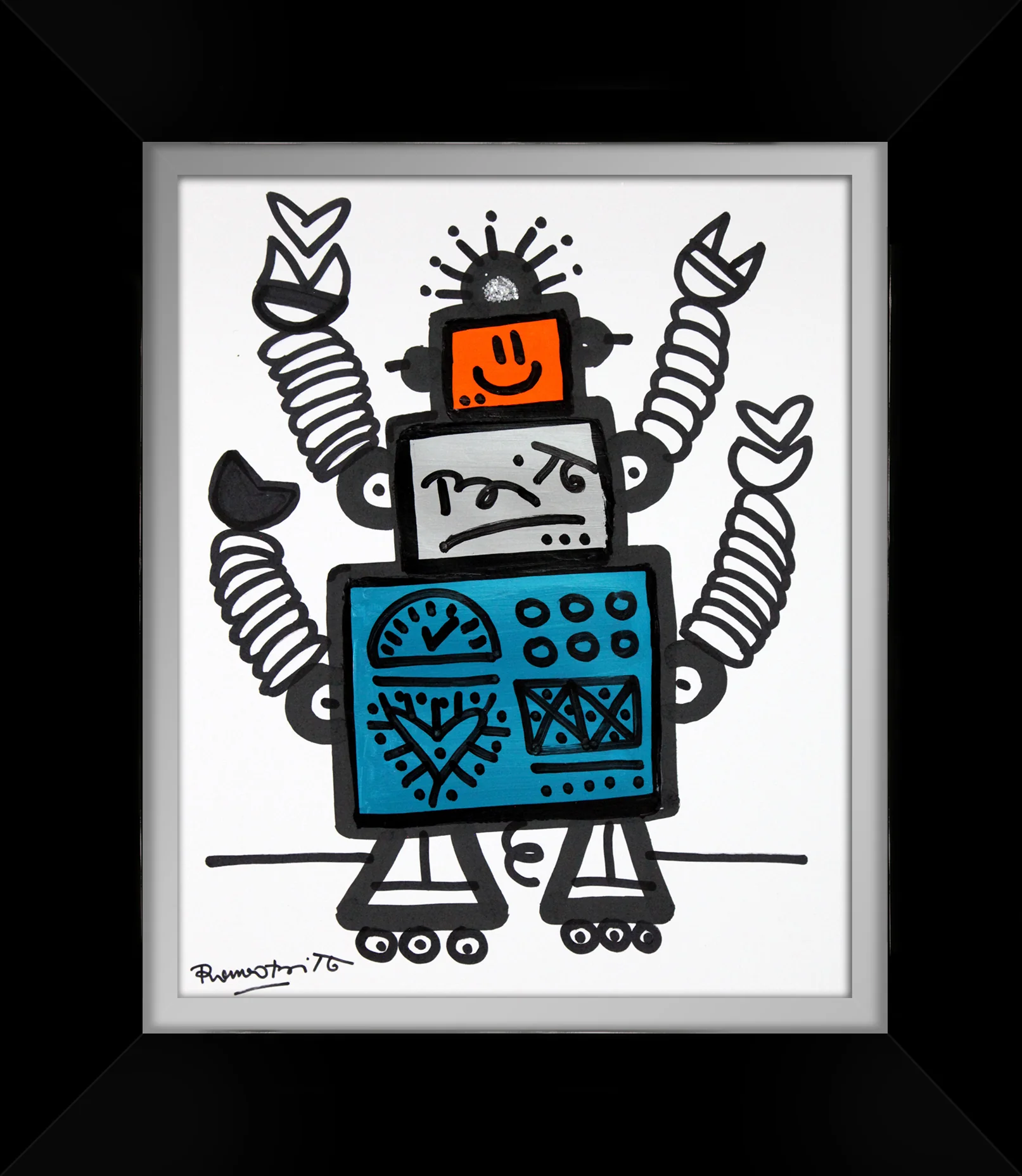 4 ARMS -  Original Drawing - Image 5