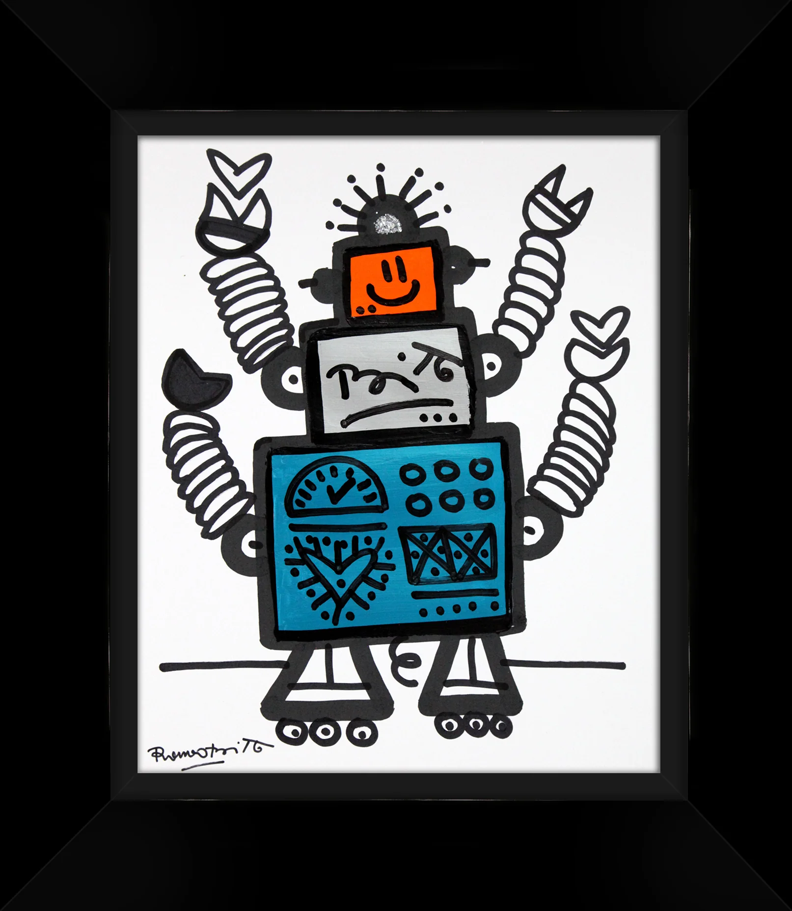 4 ARMS -  Original Drawing - Image 6