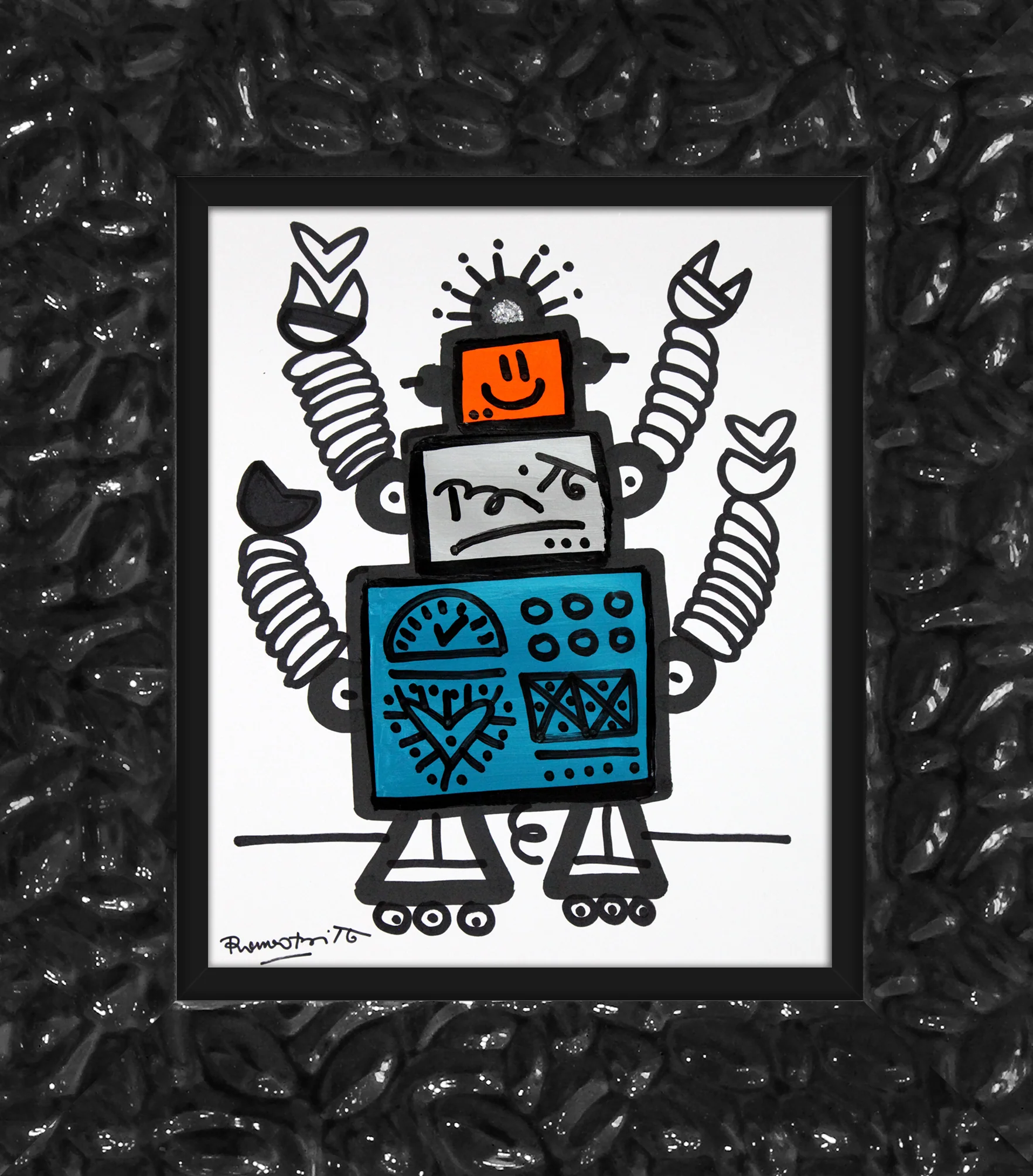 4 ARMS -  Original Drawing - Image 9