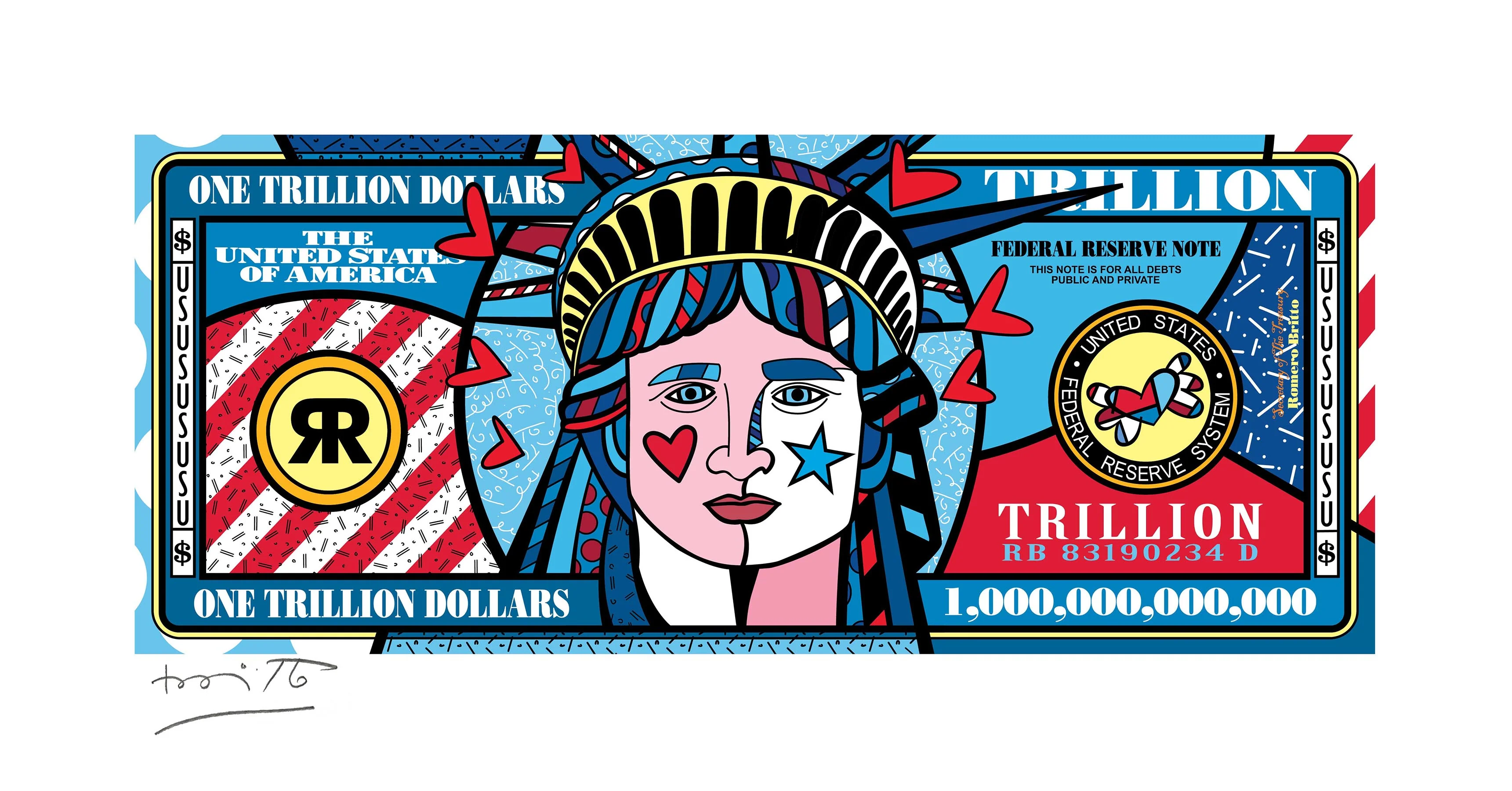 A Trillion Dollars - Limited Edition Print