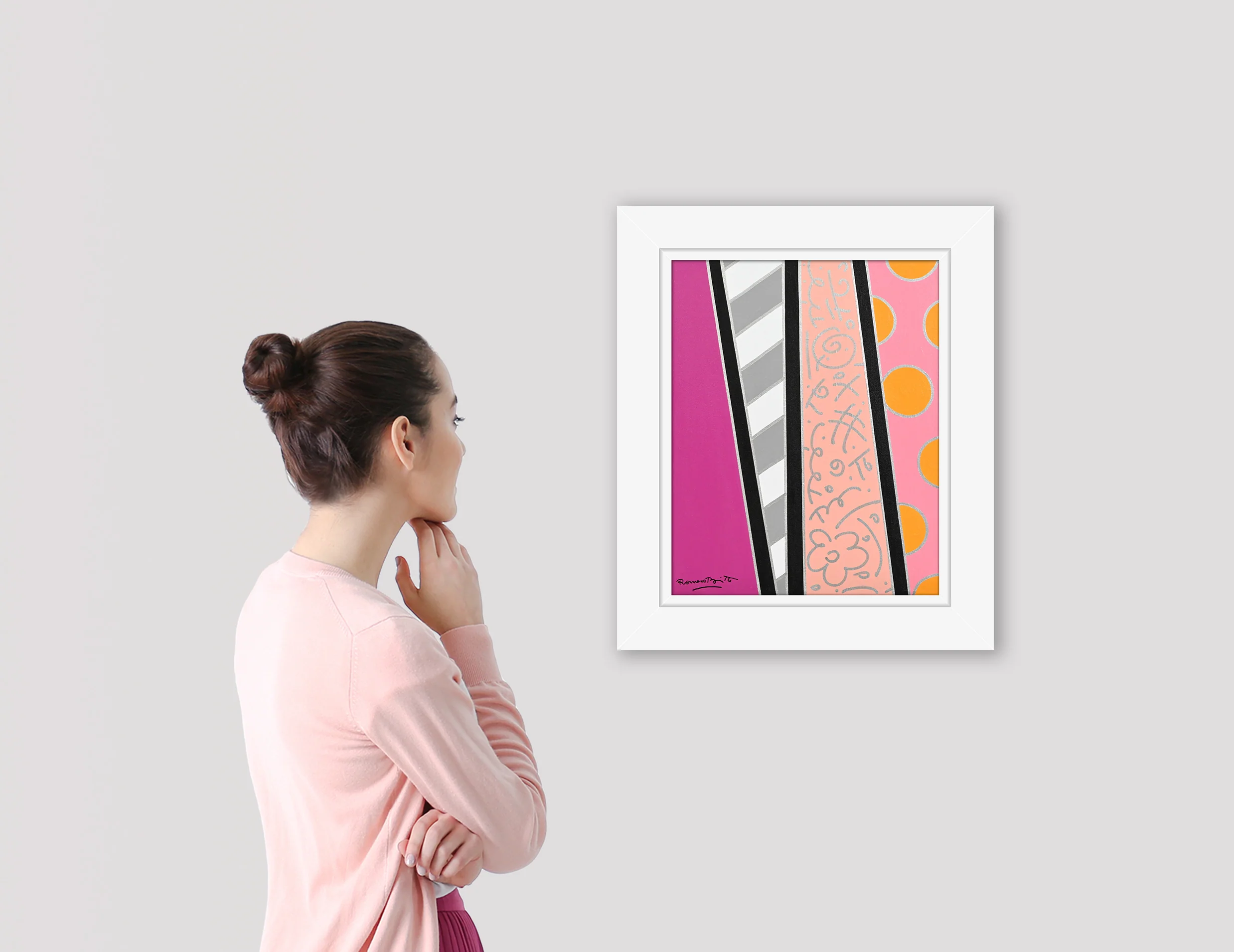 Abstraction - Original Painting - Image 4