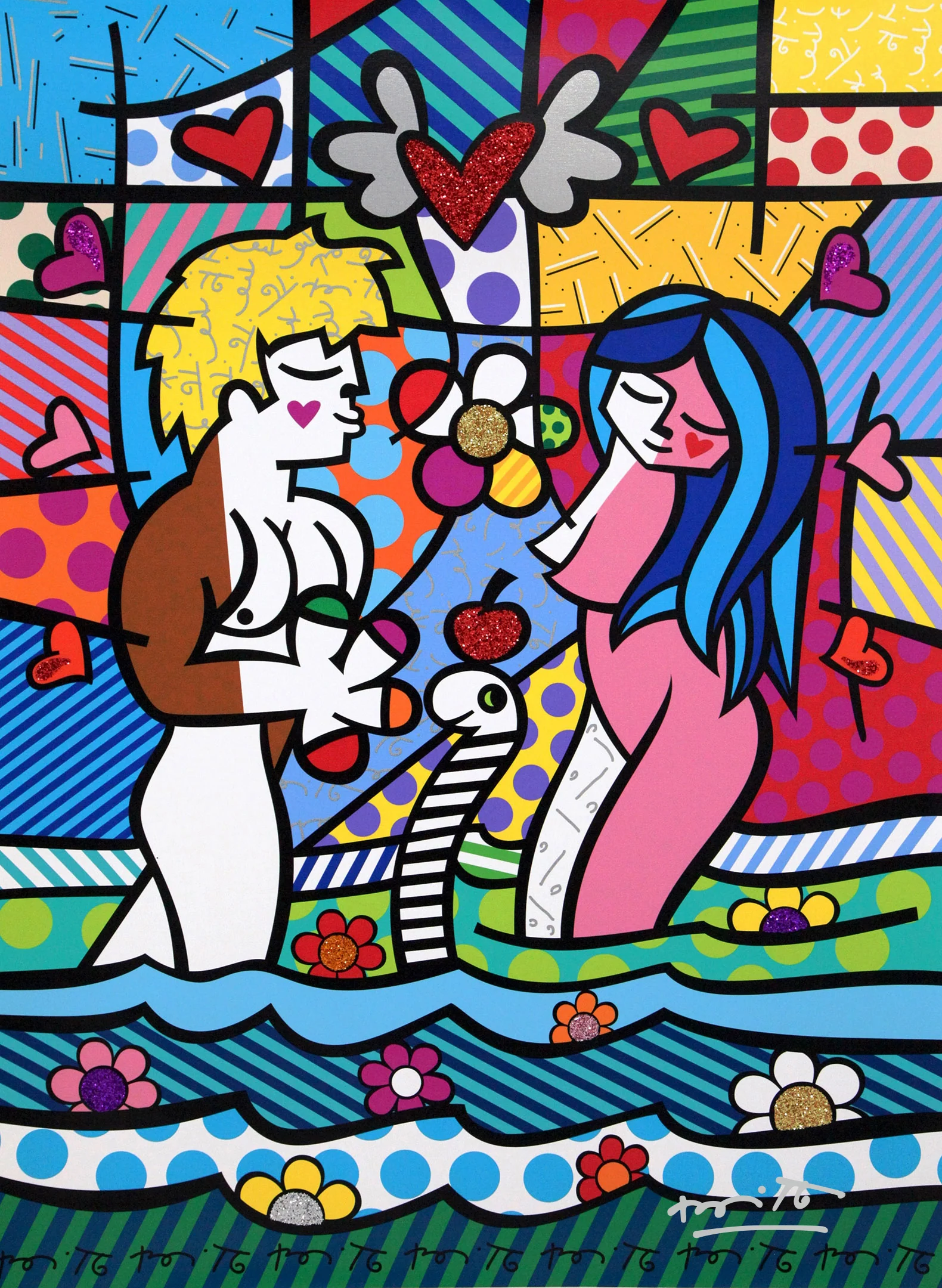 Adam & Eve - Limited Edition Print