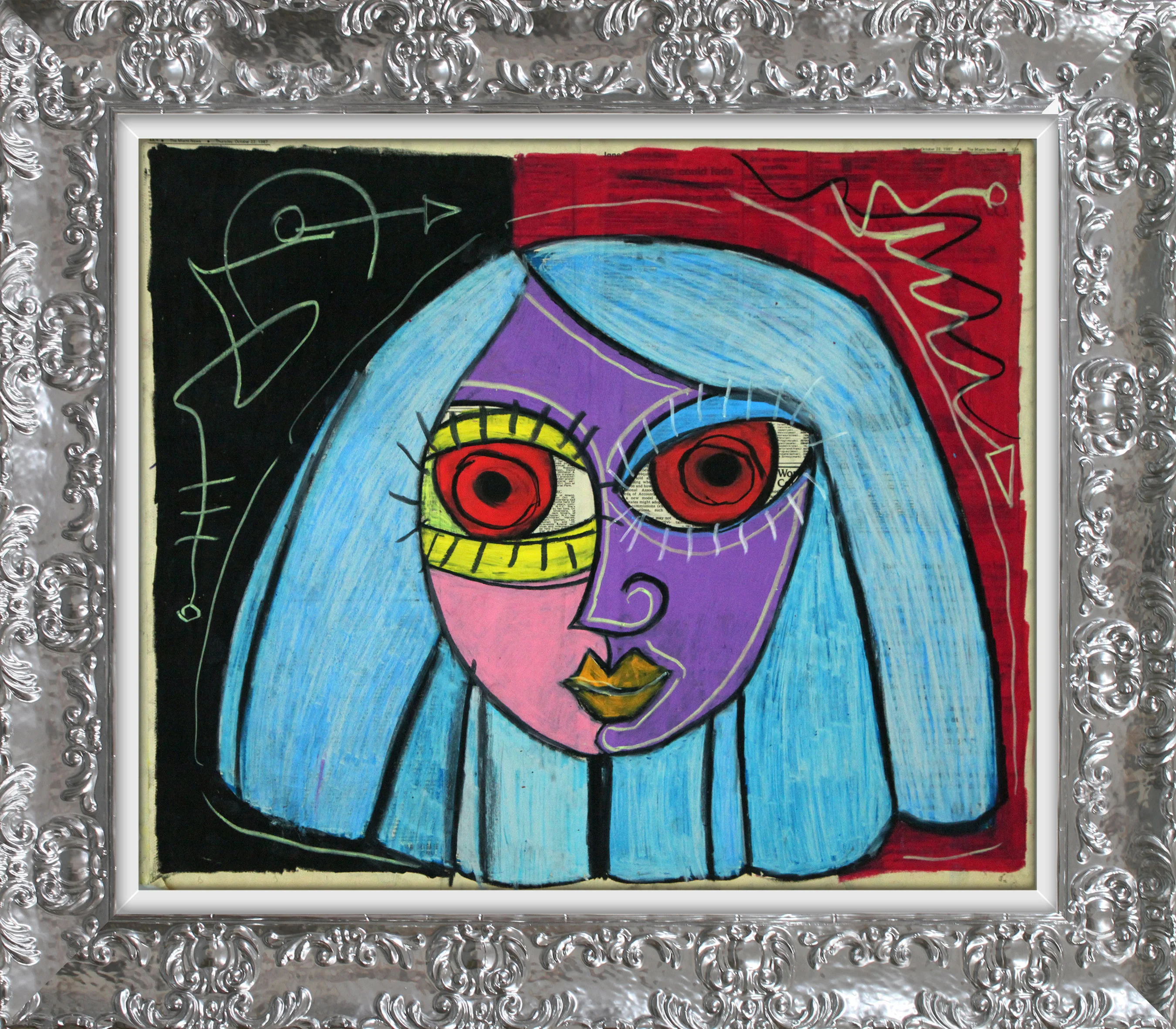 AFTER HOURS - Original Vintage Painting - Image 11