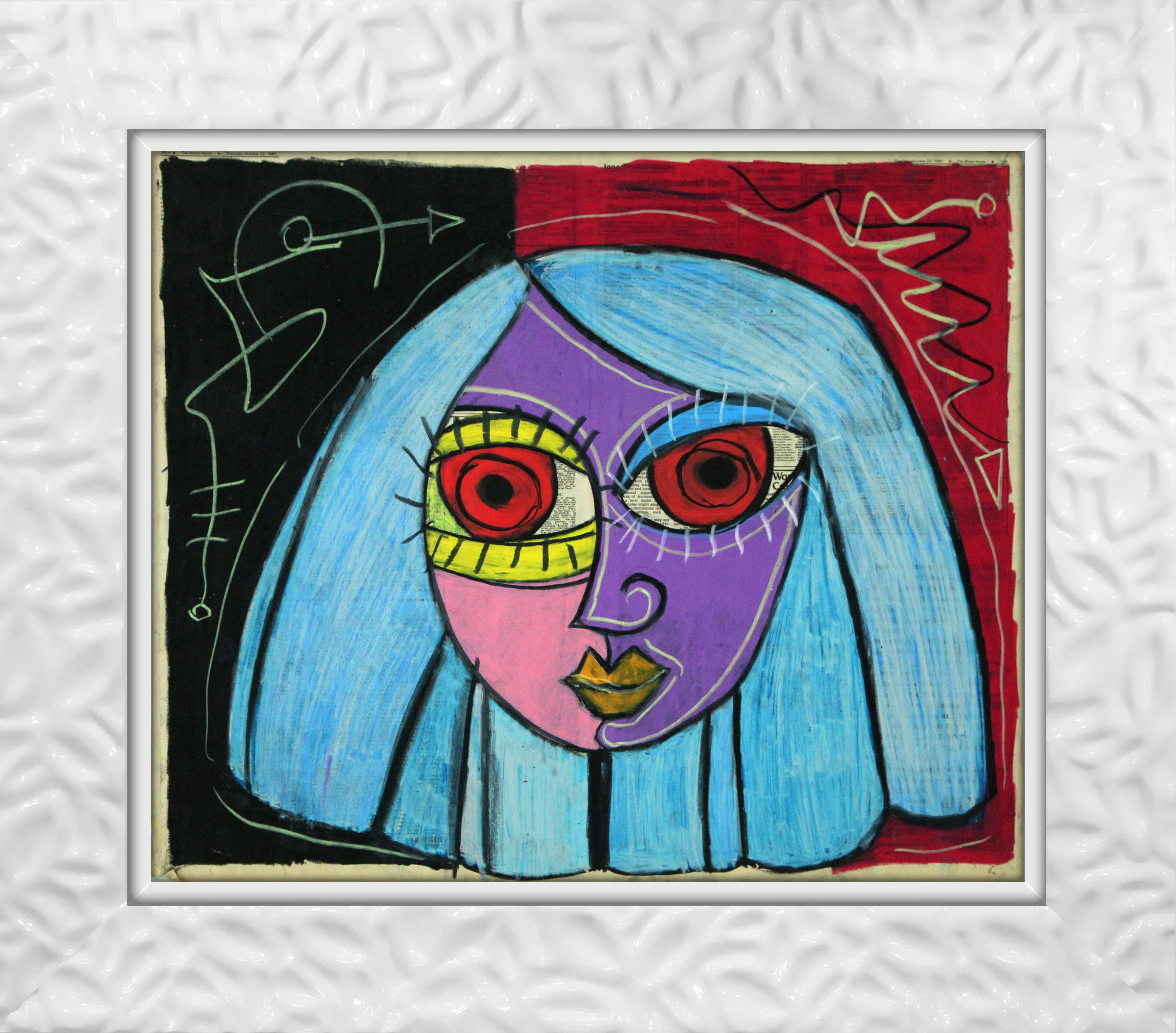 AFTER HOURS - Original Vintage Painting - Image 17