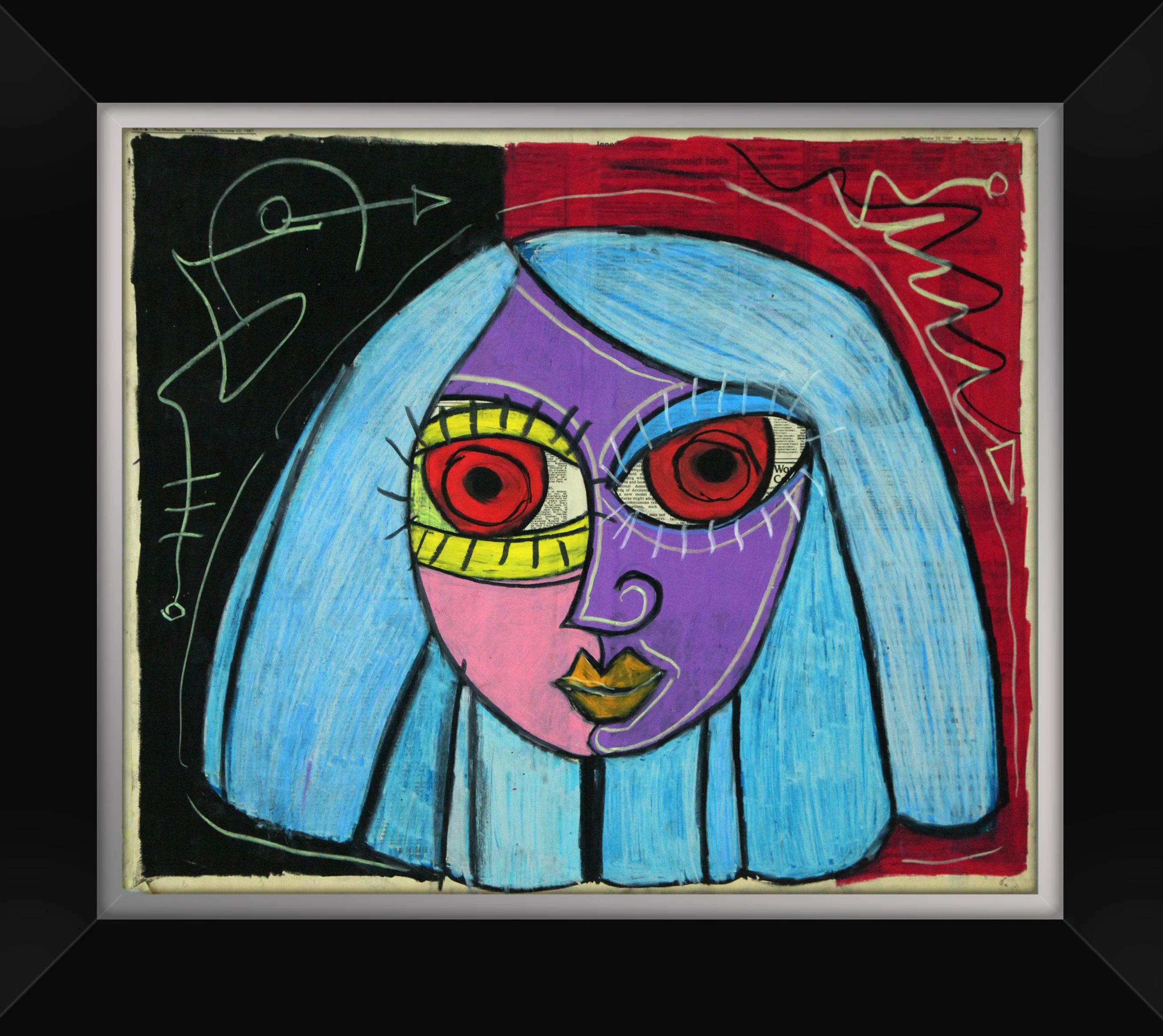 AFTER HOURS - Original Vintage Painting - Image 4