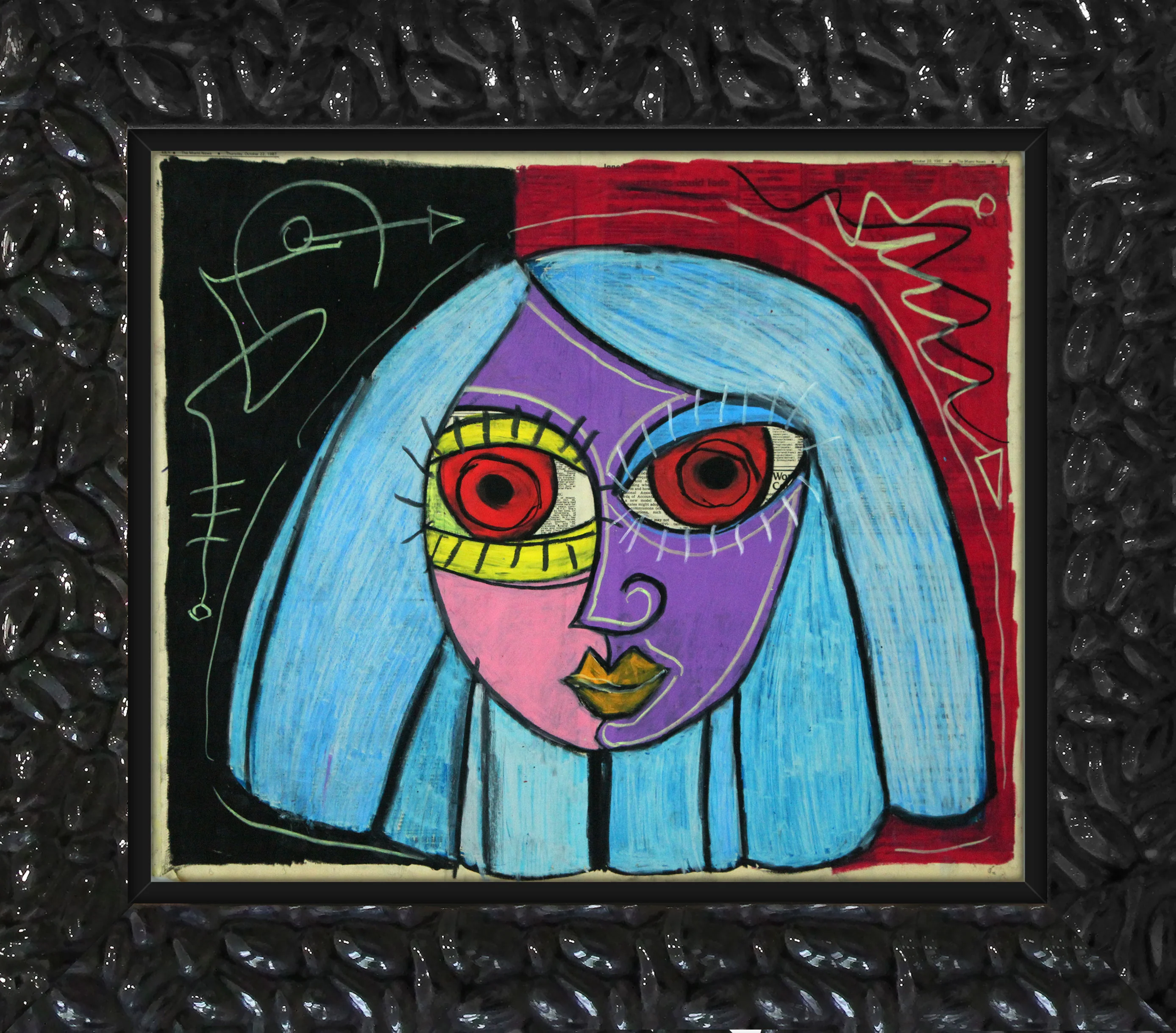 AFTER HOURS - Original Vintage Painting - Image 7