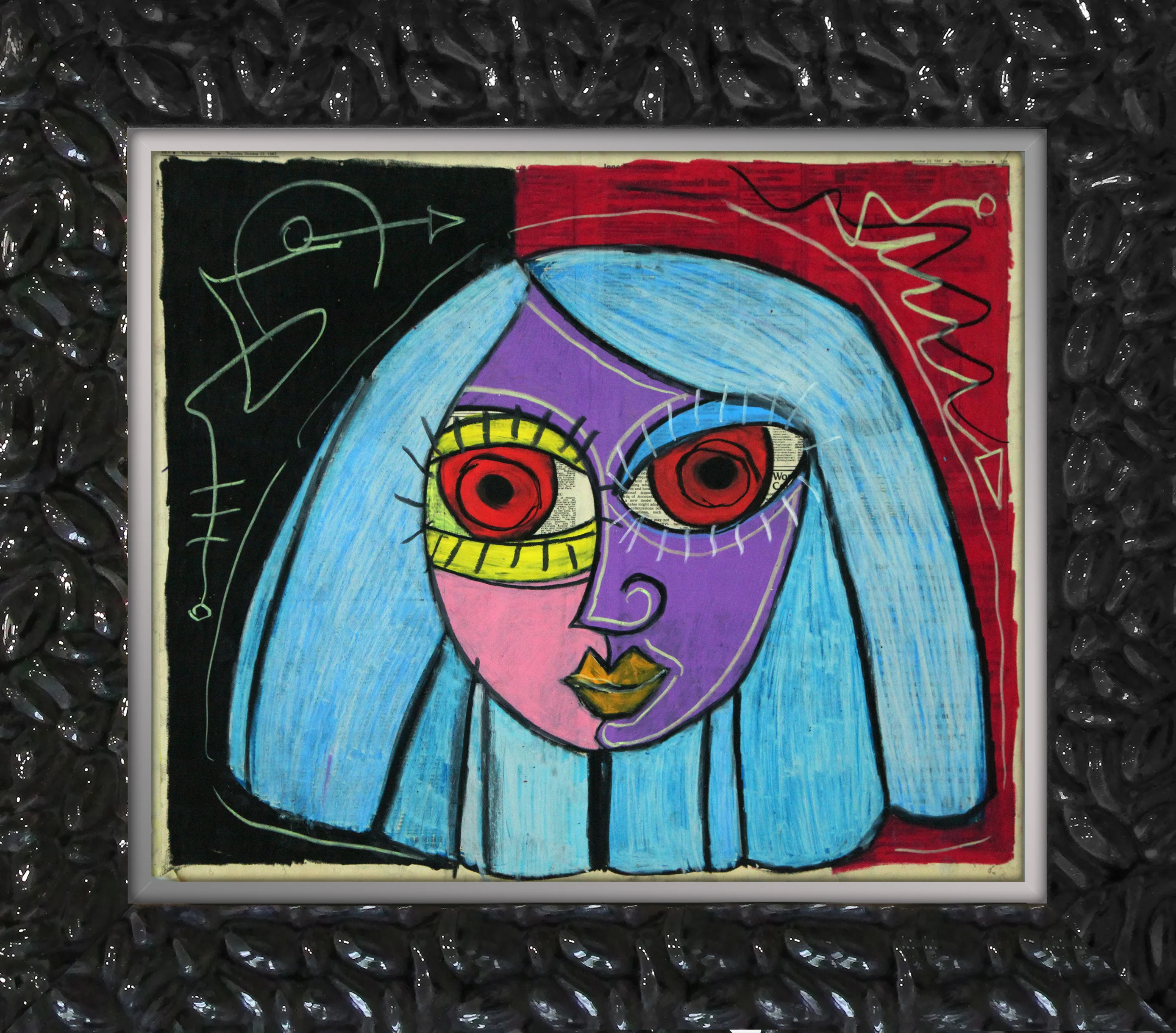 AFTER HOURS - Original Vintage Painting - Image 8