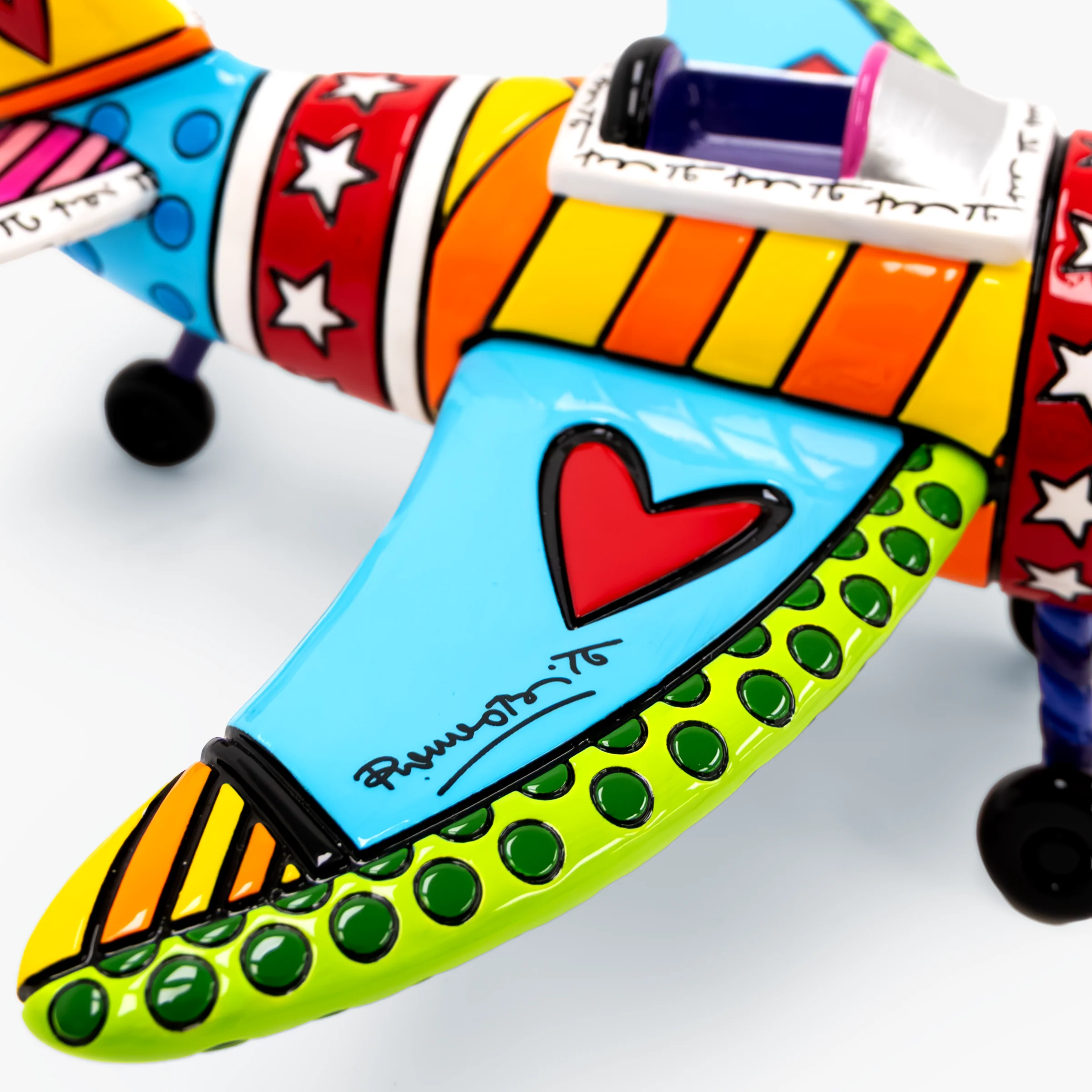 Airplane - Britto Collectible Figurine - Image 4
