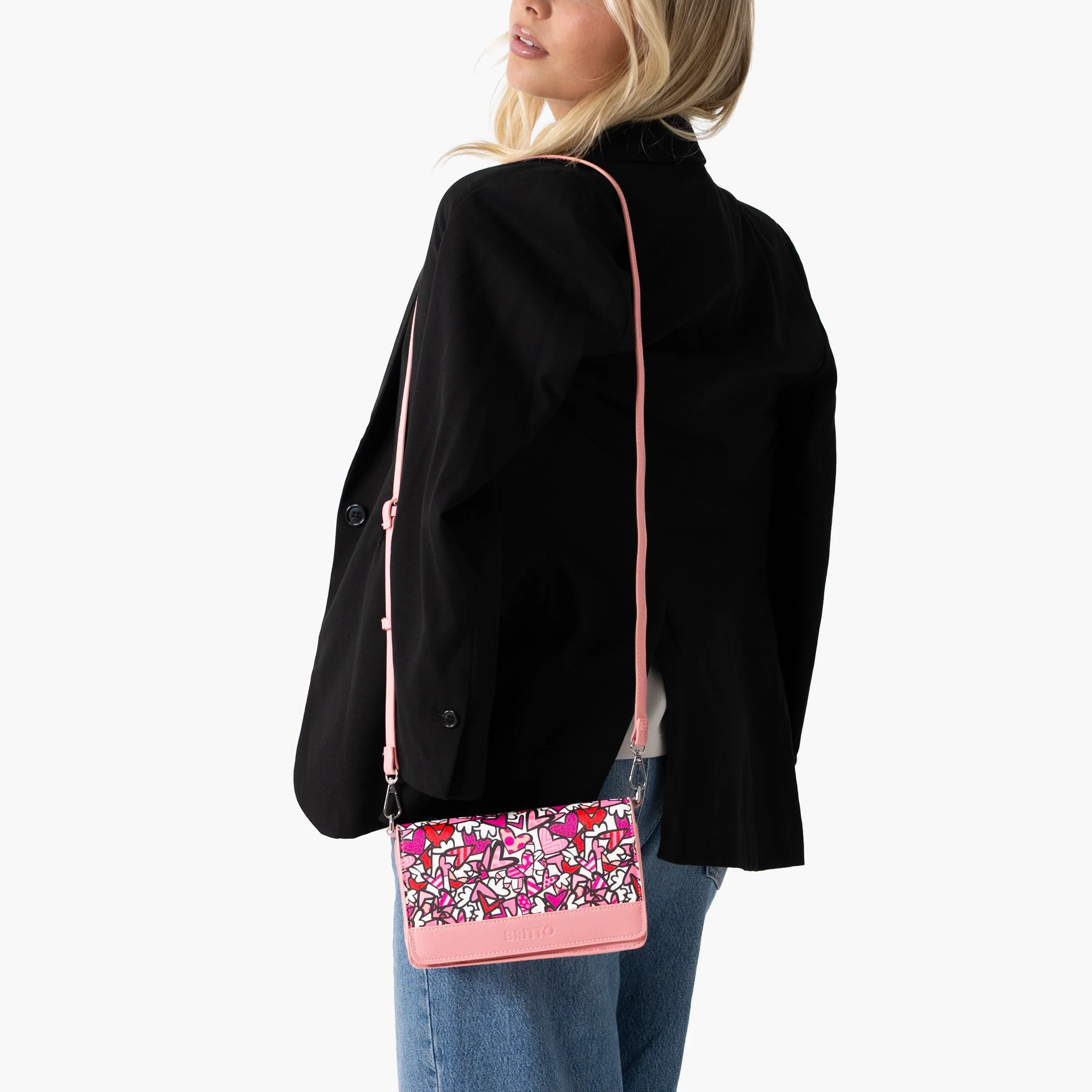 Alive Britto Eco Leather Crossbody Clutch - Image 5