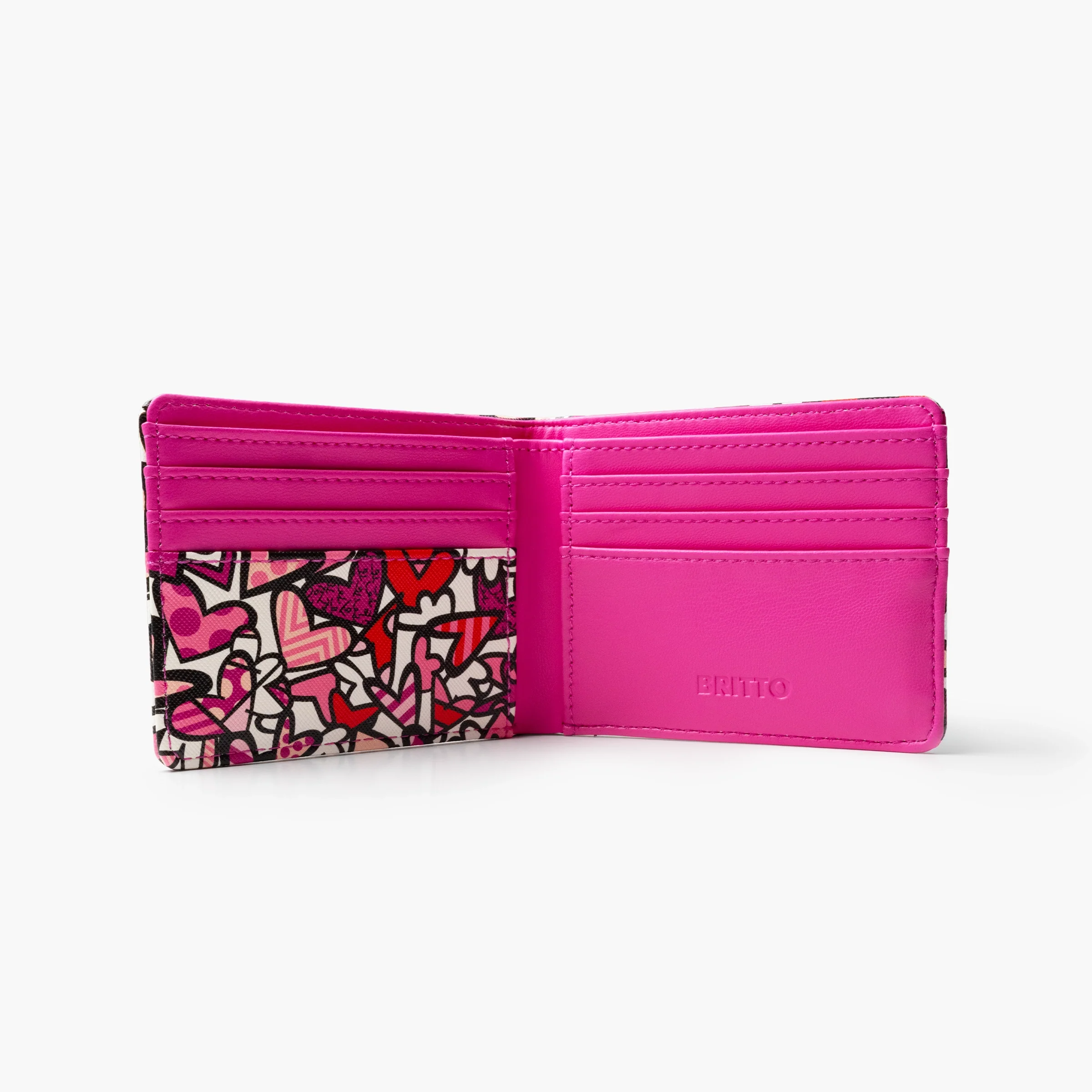 Alive Pink Britto Eco Leather Wallet - Image 4