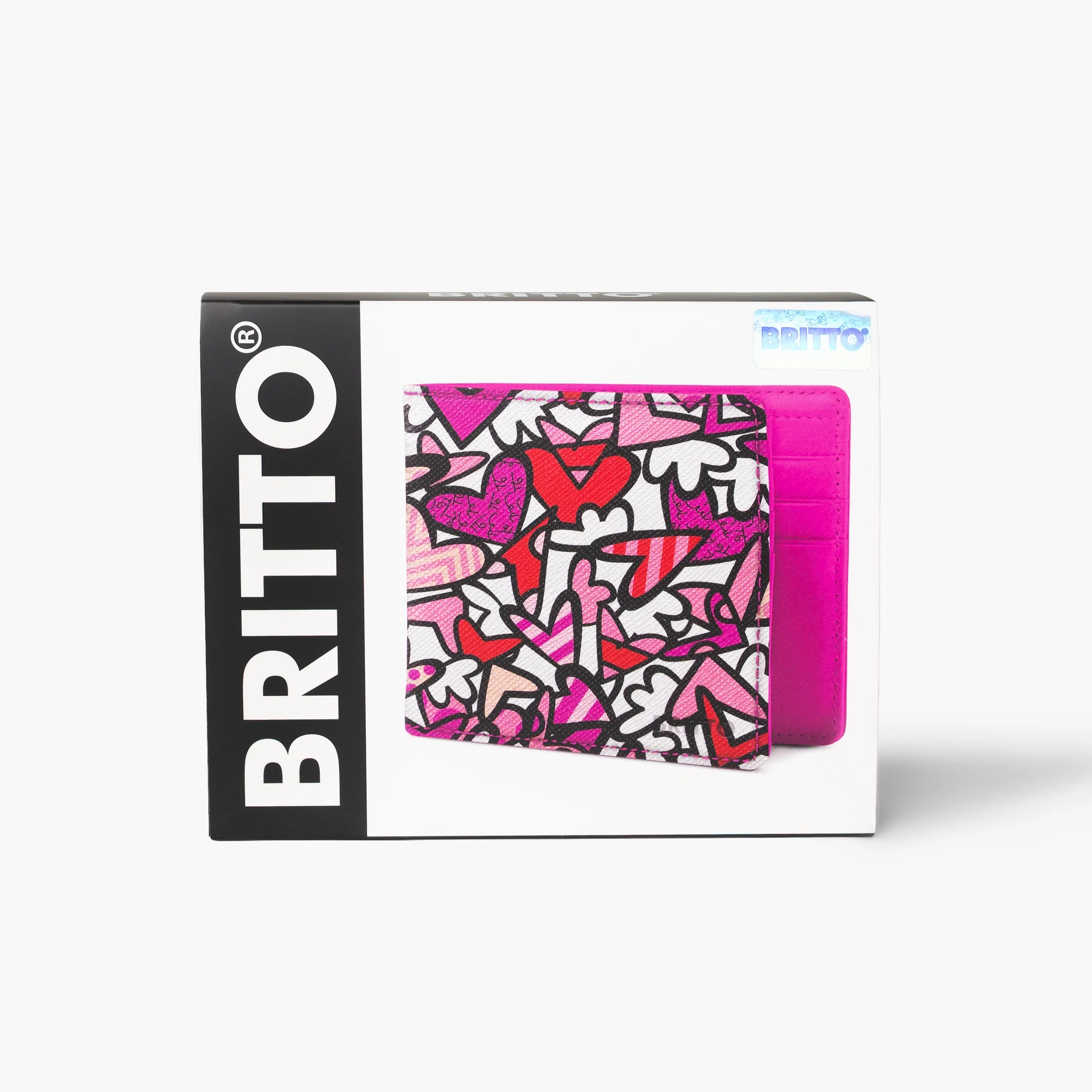 Alive Pink Britto Eco Leather Wallet - Image 7