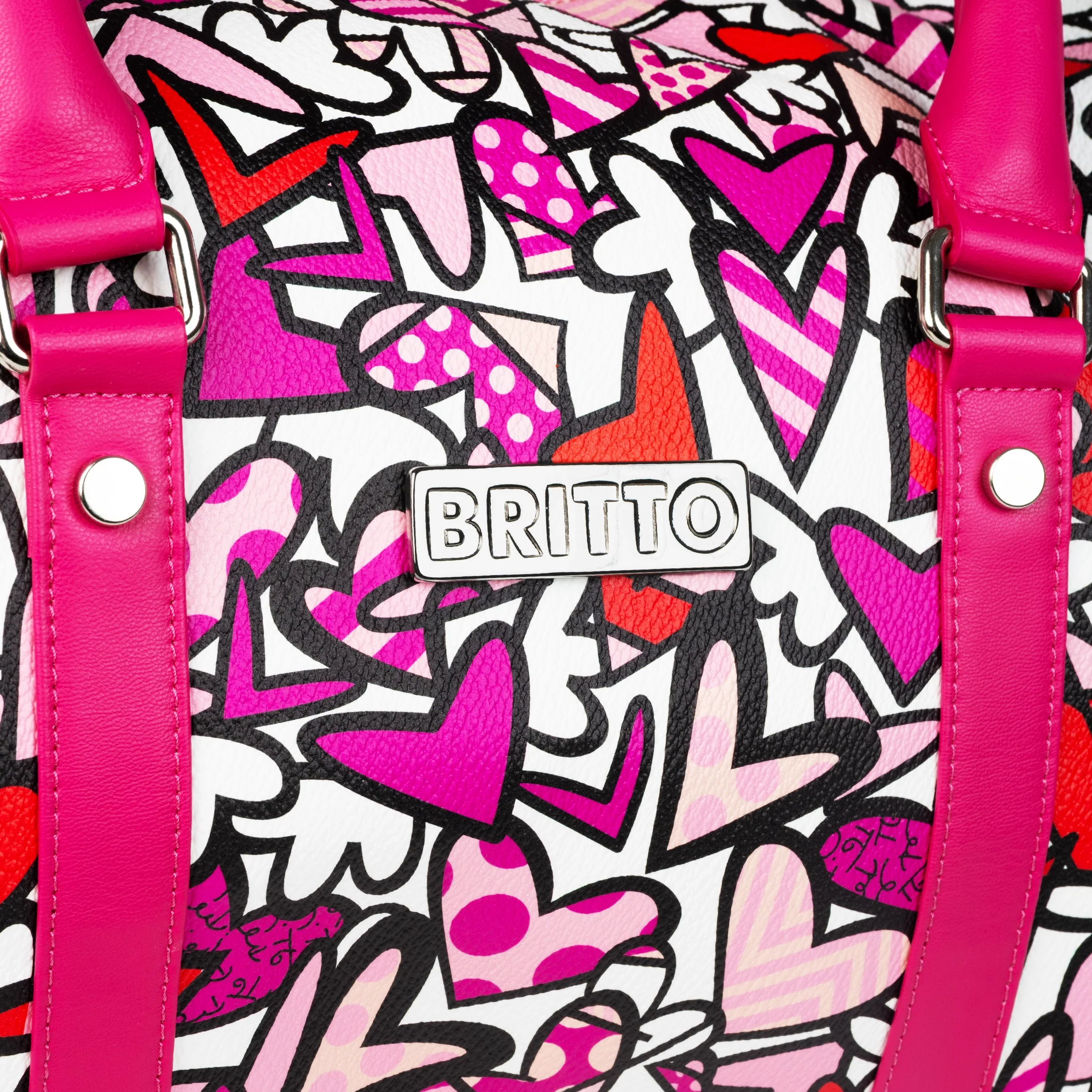 Alive Pink Britto Duffle Bag - Image 5
