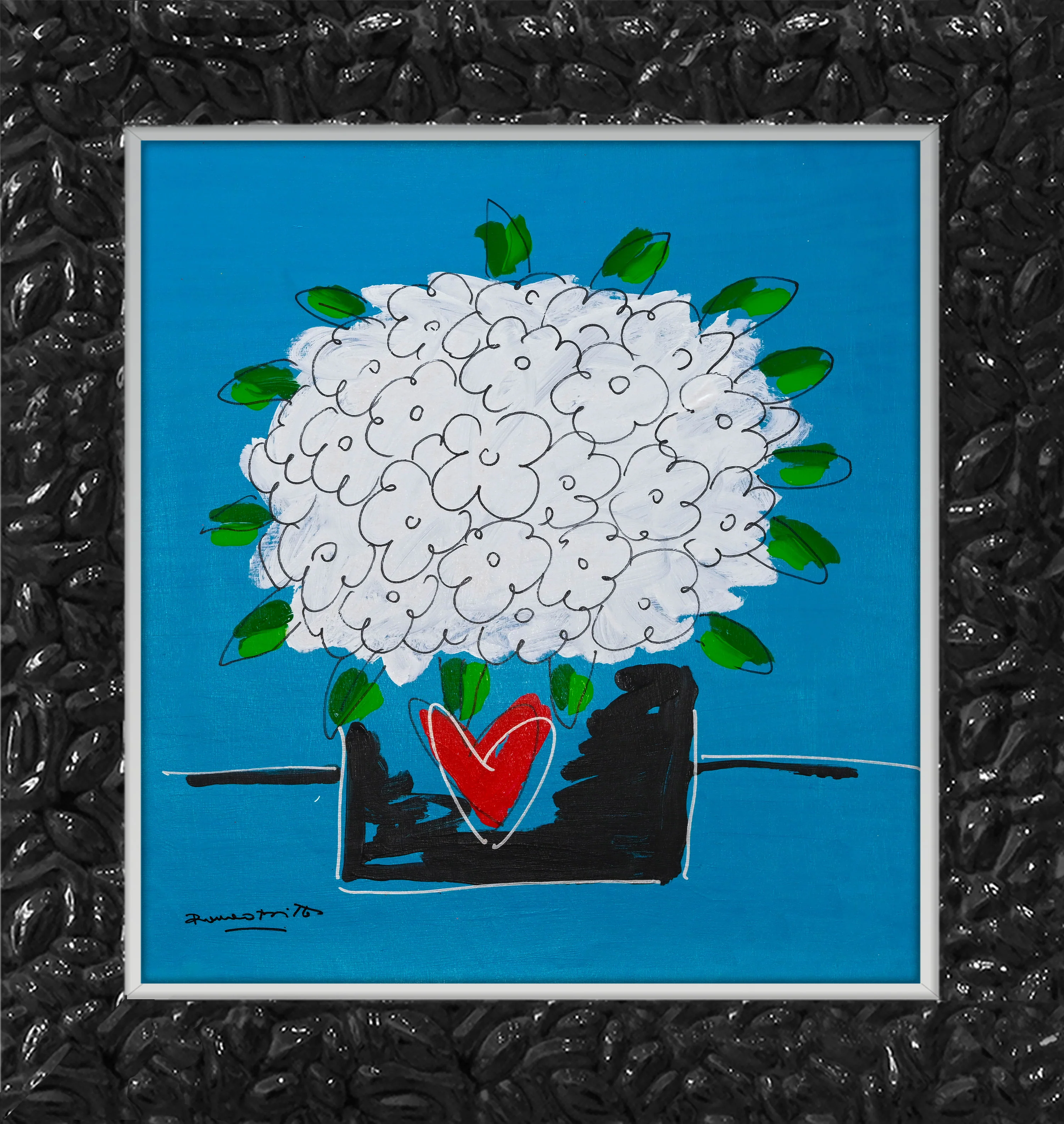All The Flowers Just For You - Original Drawing - Image 11