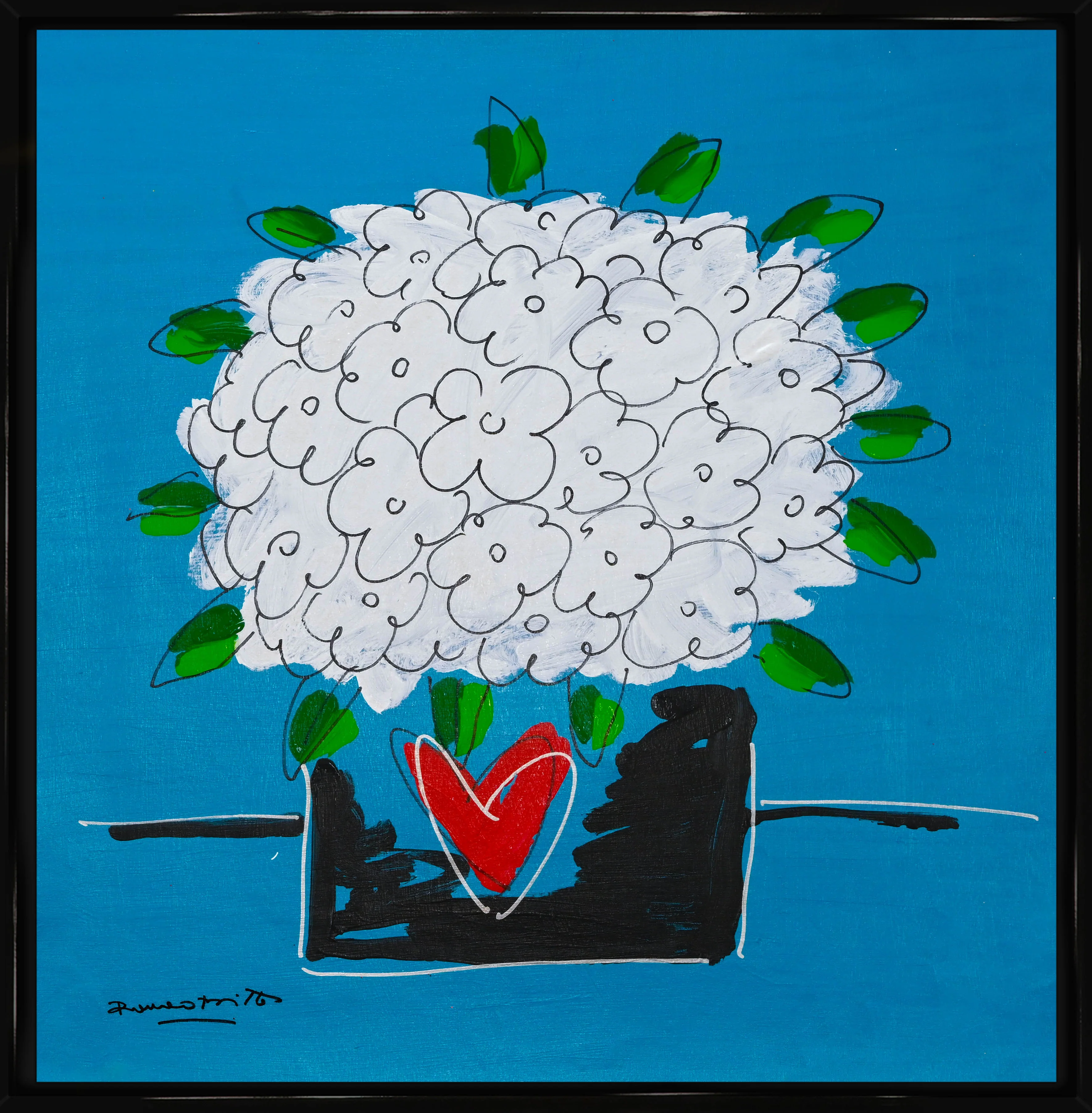All The Flowers Just For You - Original Drawing - Image 5