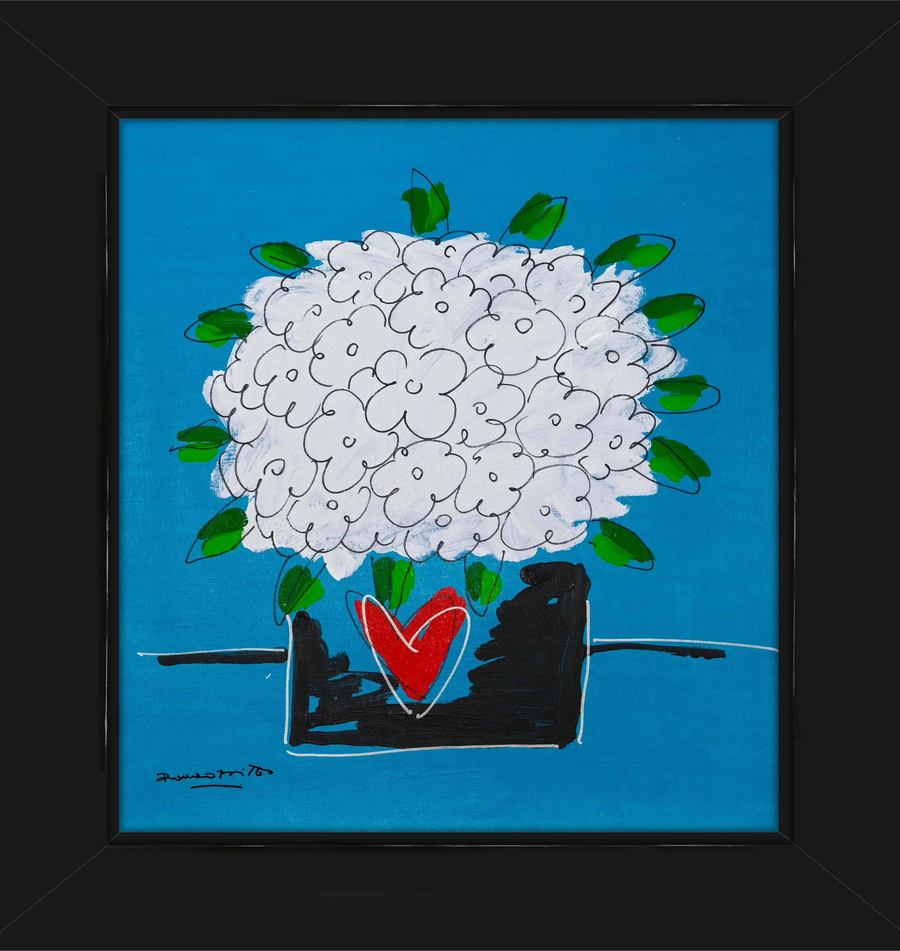 All The Flowers Just For You - Original Drawing - Image 6