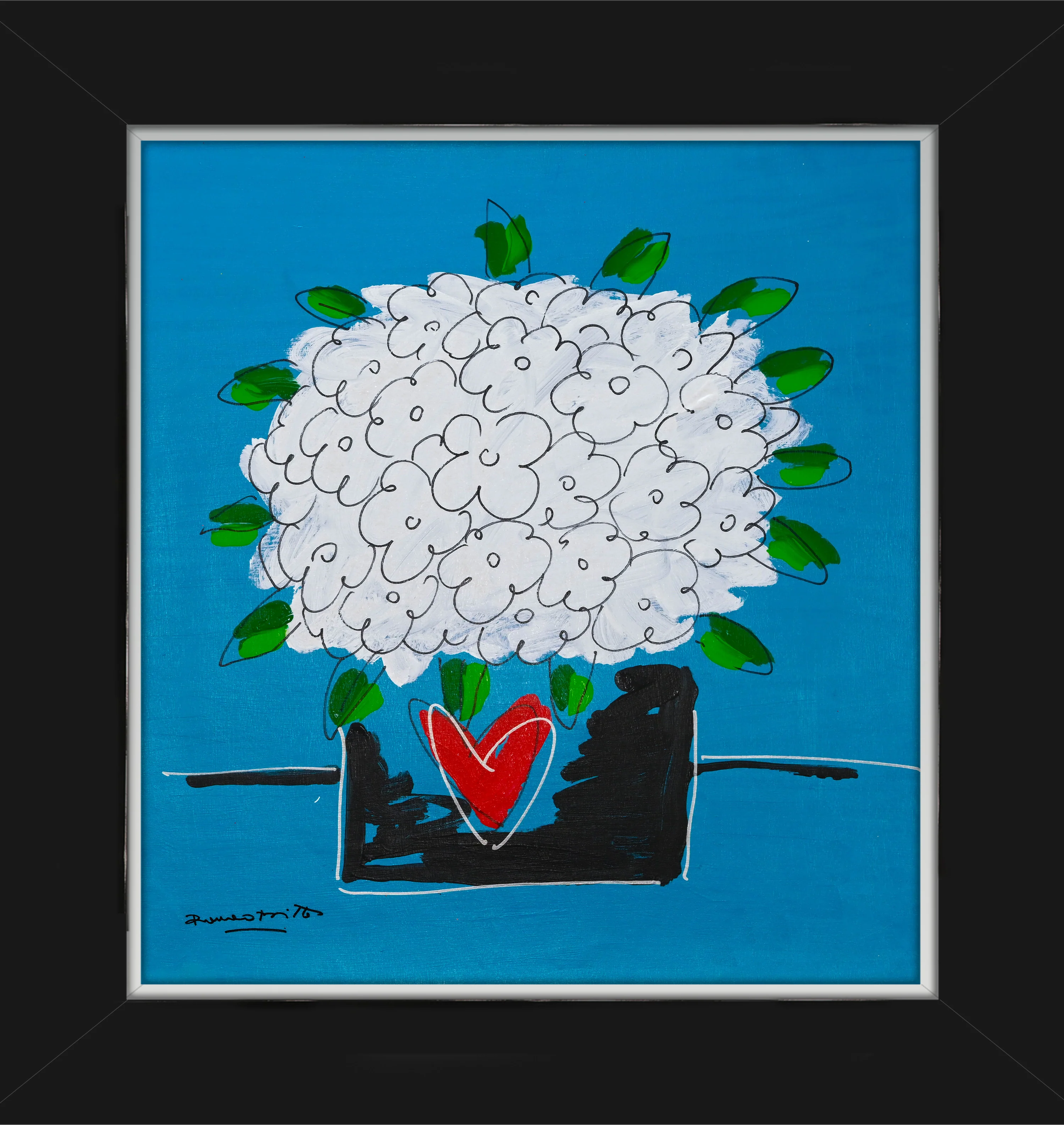 All The Flowers Just For You - Original Drawing - Image 7