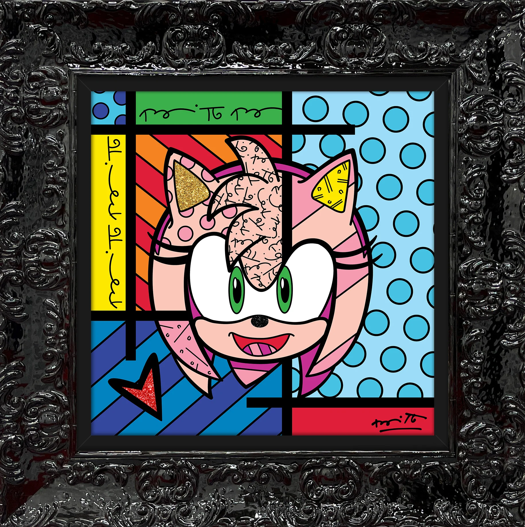 Amy Rose - Sega By Britto - Limited Edition Print - Image 19