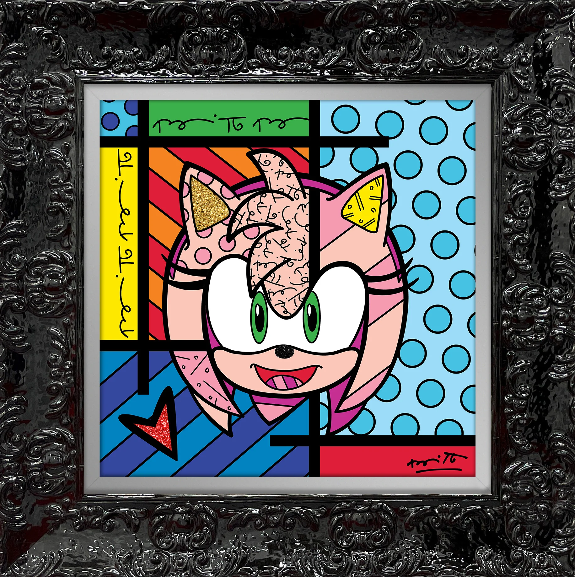 Amy Rose - Sega By Britto - Limited Edition Print - Image 20
