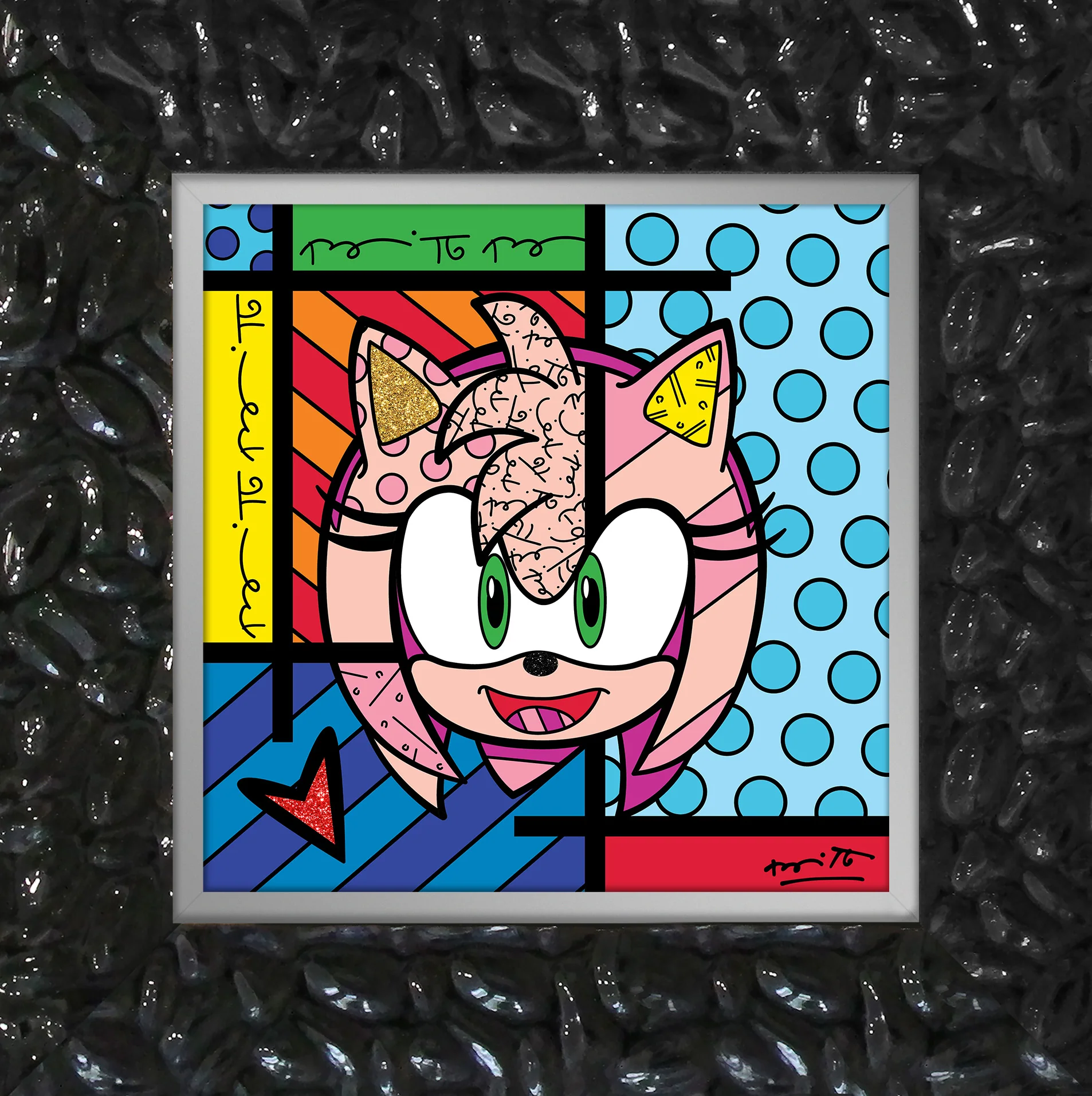 Amy Rose - Sega By Britto - Limited Edition Print - Image 21