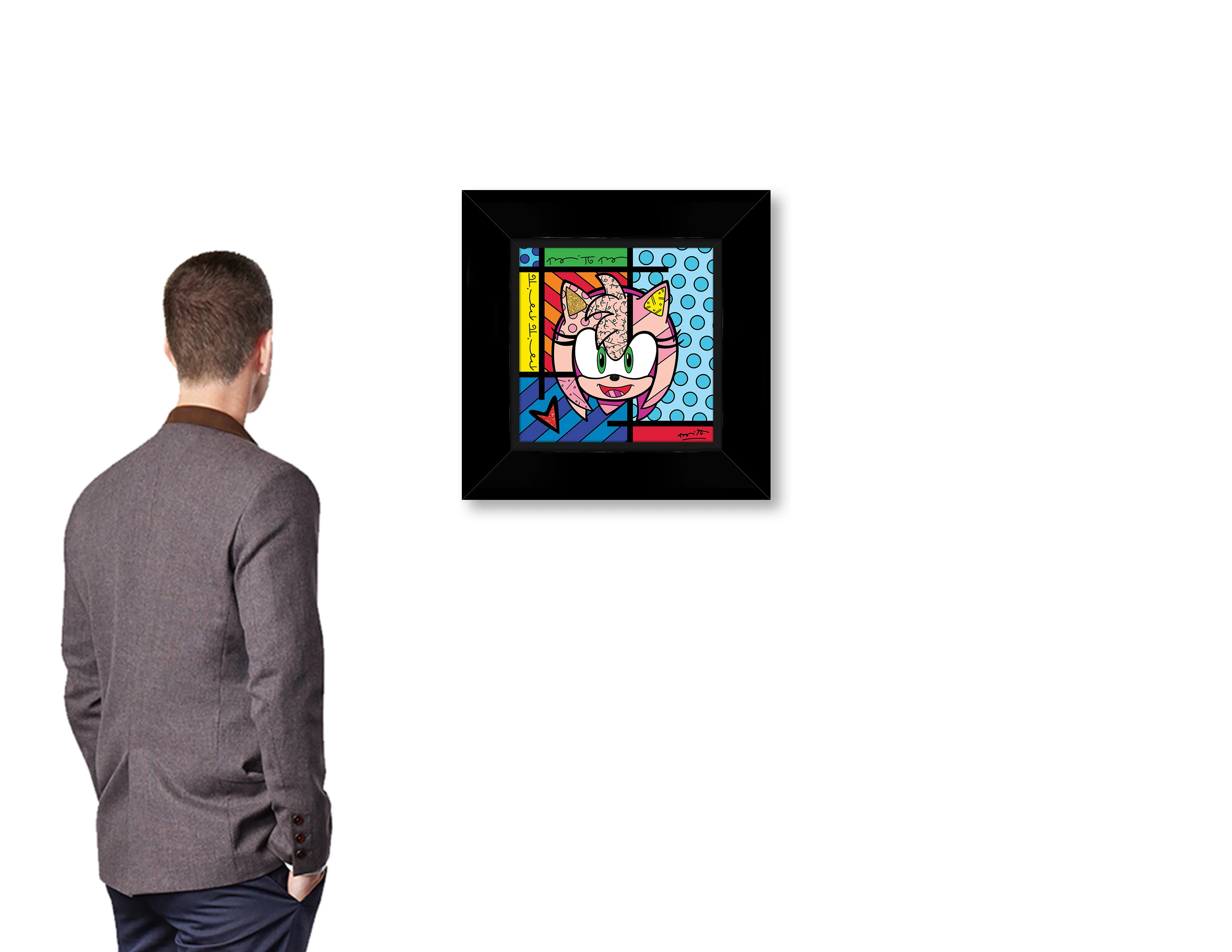 Amy Rose - Sega By Britto - Limited Edition Print - Image 3