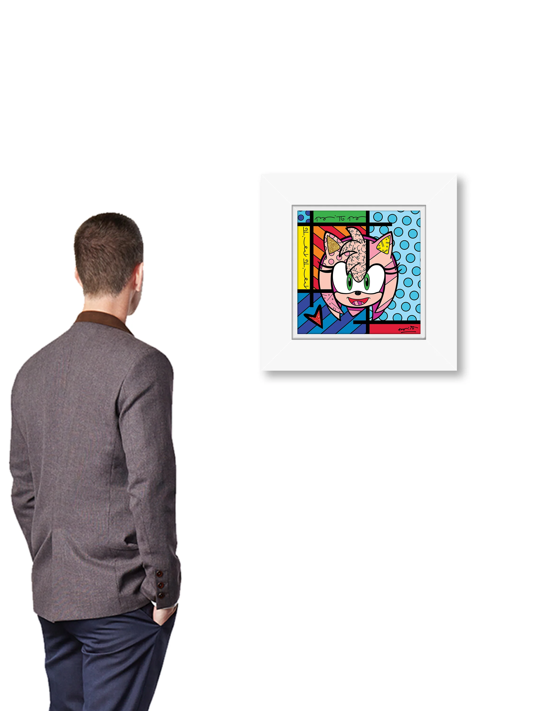 Amy Rose - Sega By Britto - Limited Edition Print - Image 5