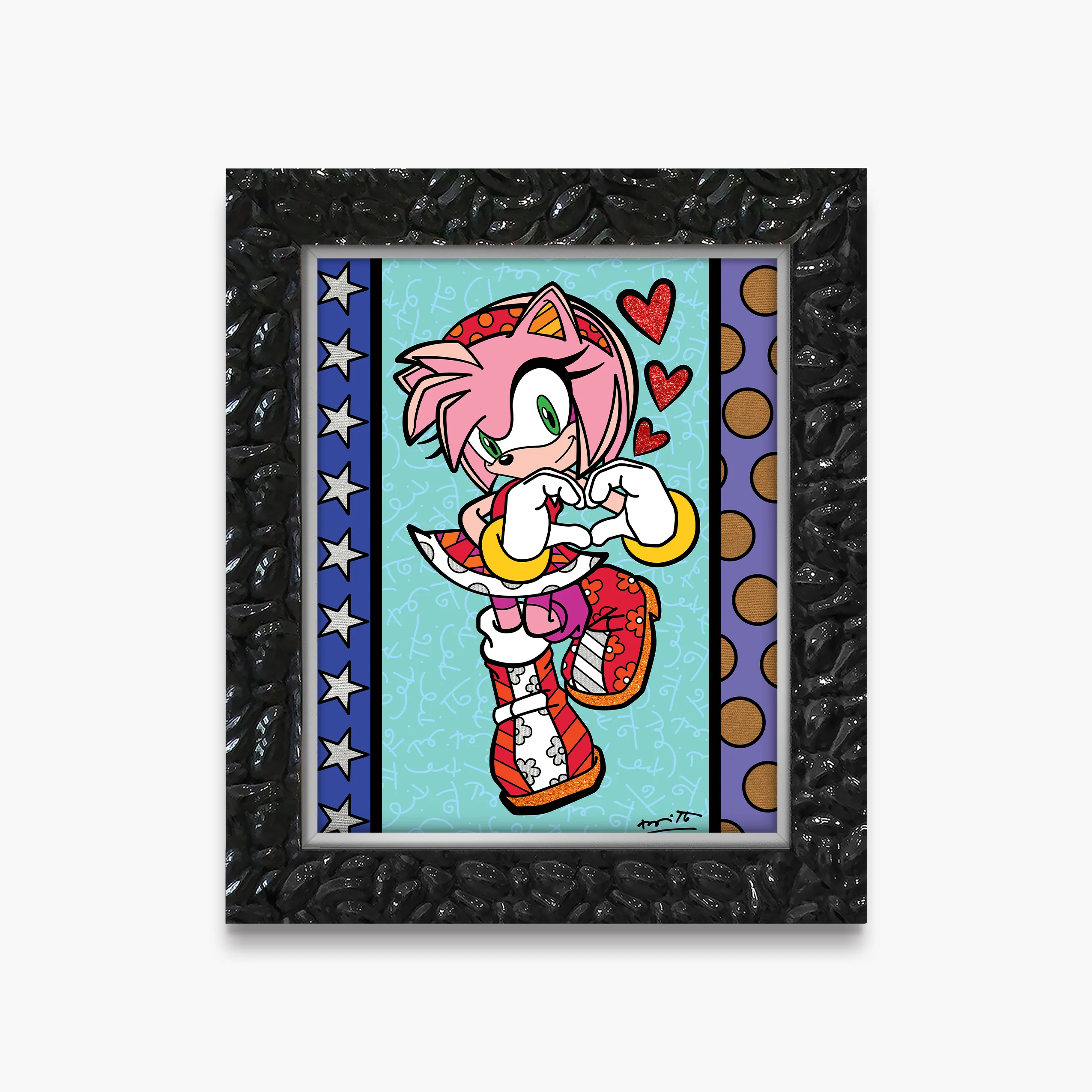 Amy Rose Love - Sega By Britto - Limited Edition Print - Image 15