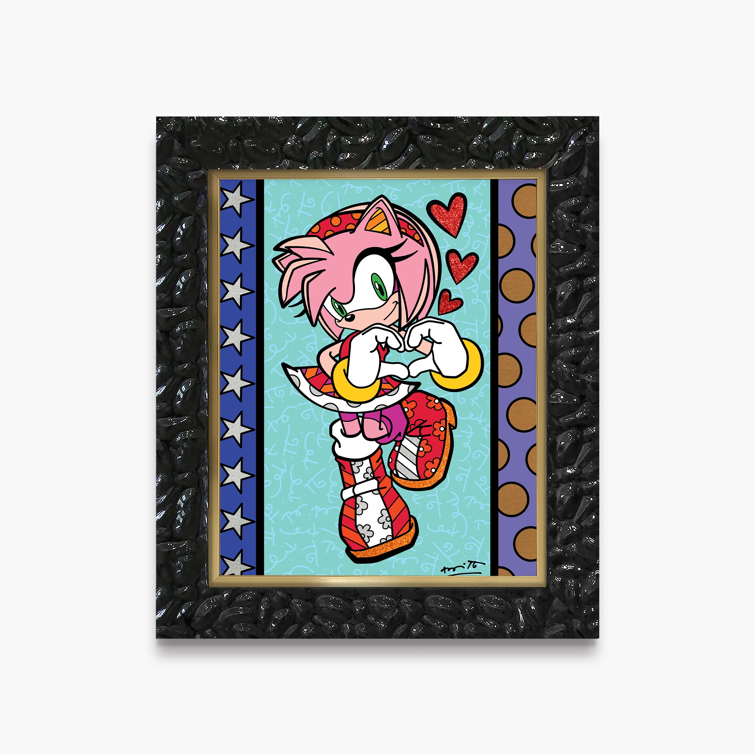 Amy Rose Love - Sega By Britto - Limited Edition Print - Image 16