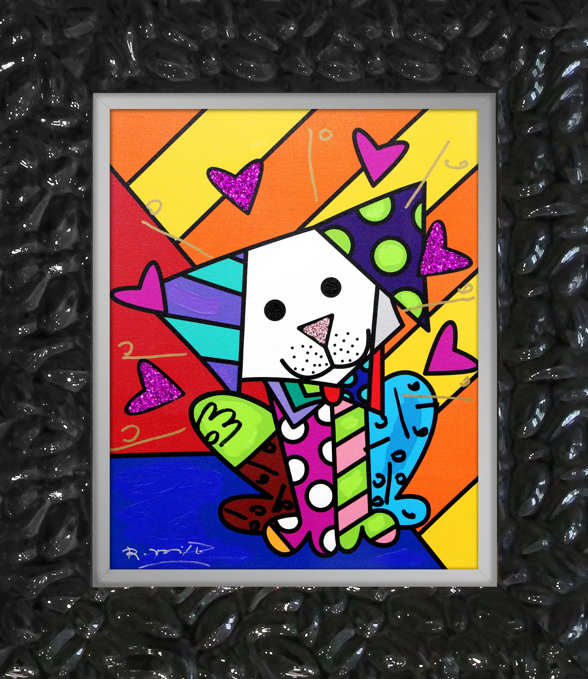 Andy Orange X - Mixed Media Original - Image 10