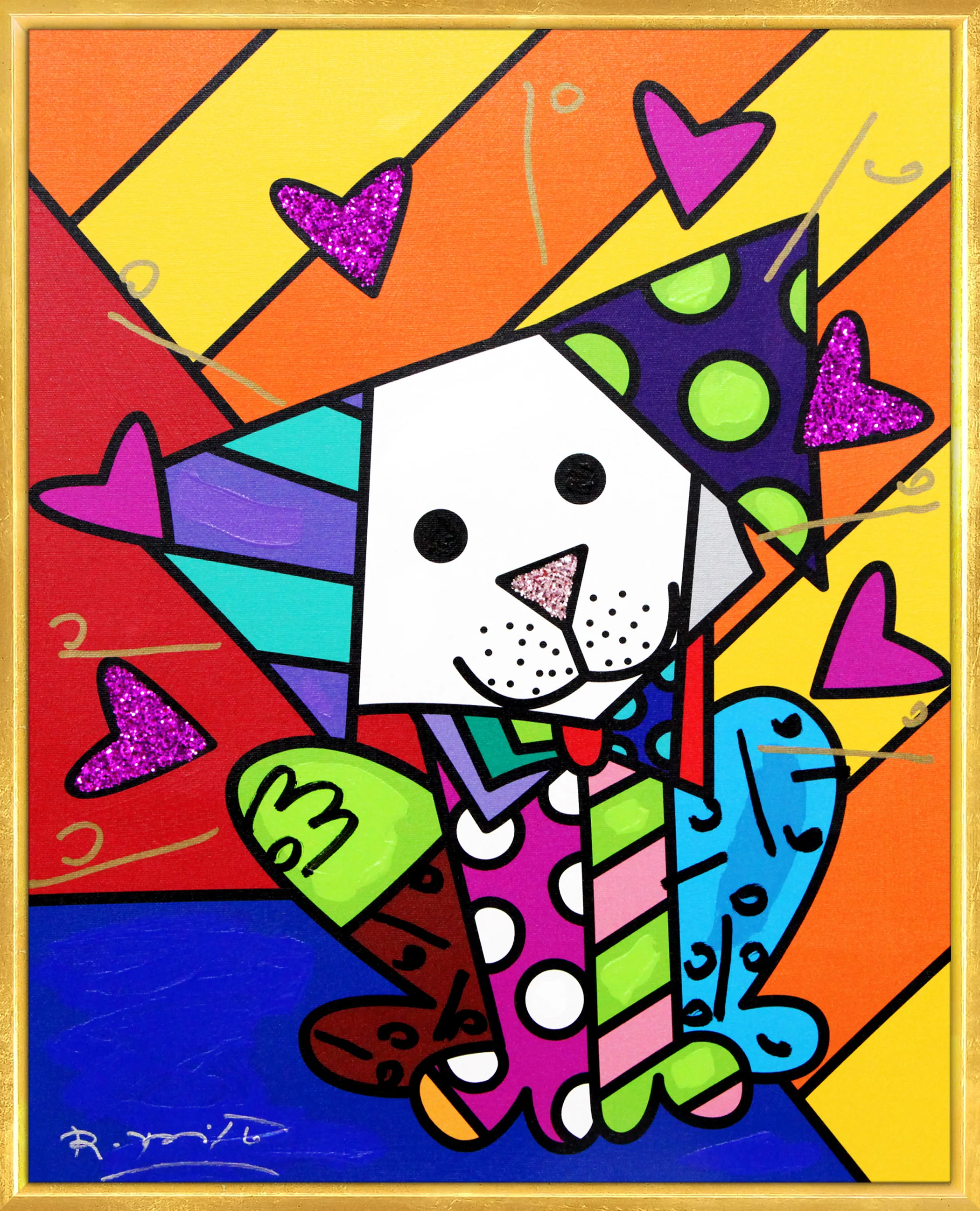 Andy Orange X - Mixed Media Original - Image 12