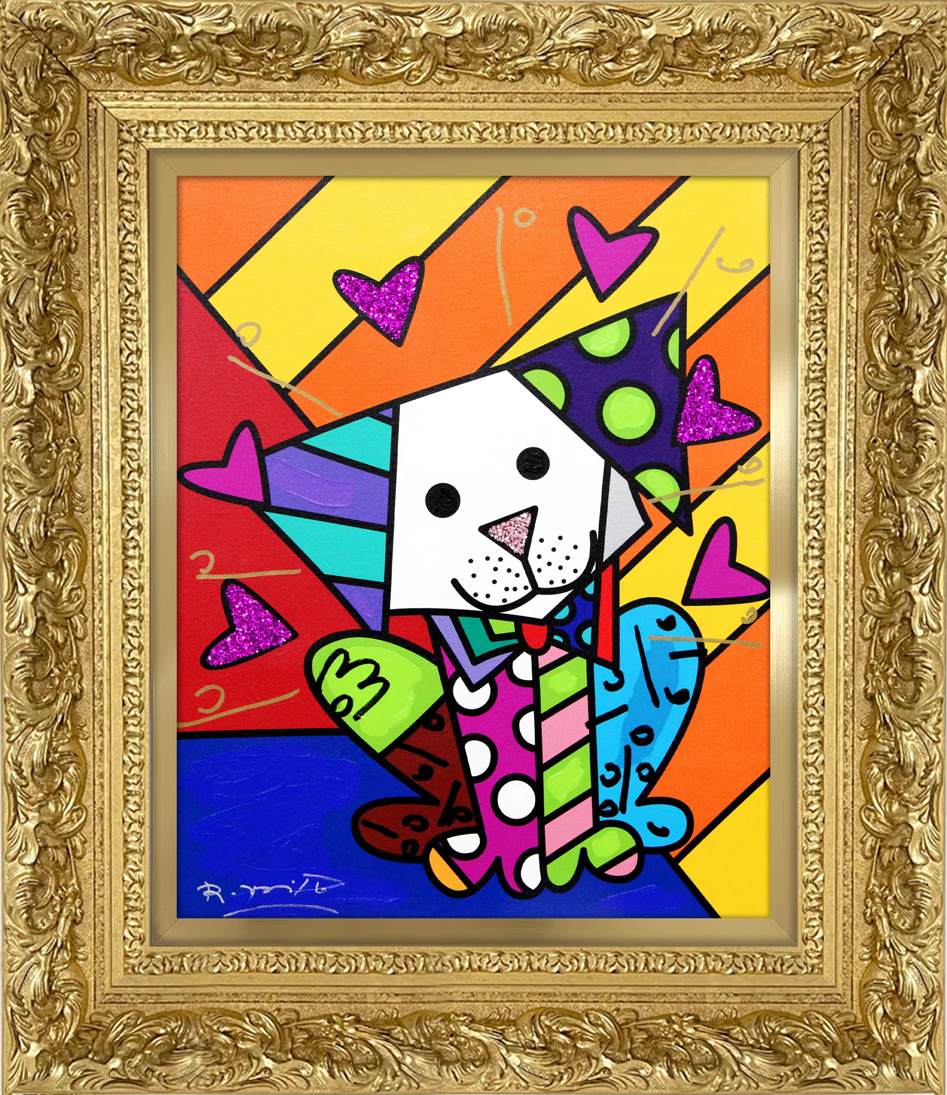 Andy Orange X - Mixed Media Original - Image 13