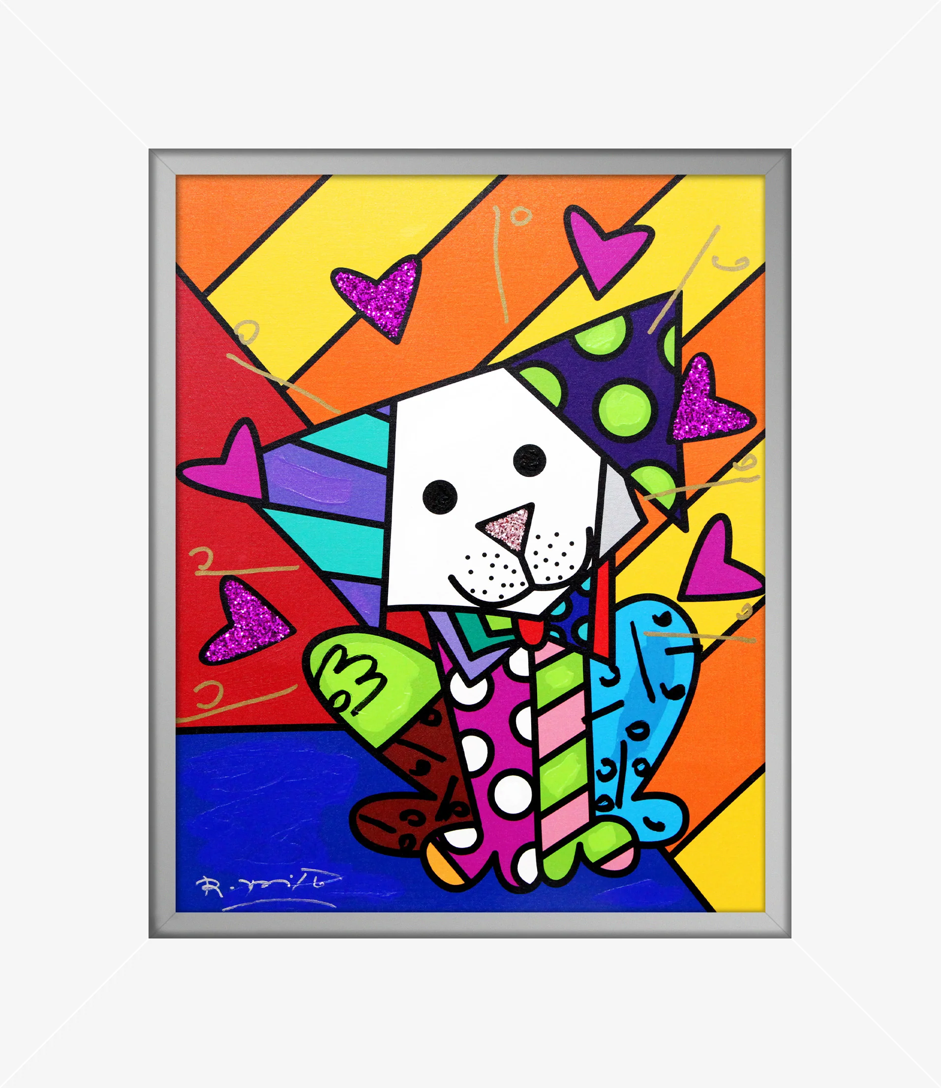 Andy Orange X - Mixed Media Original - Image 16