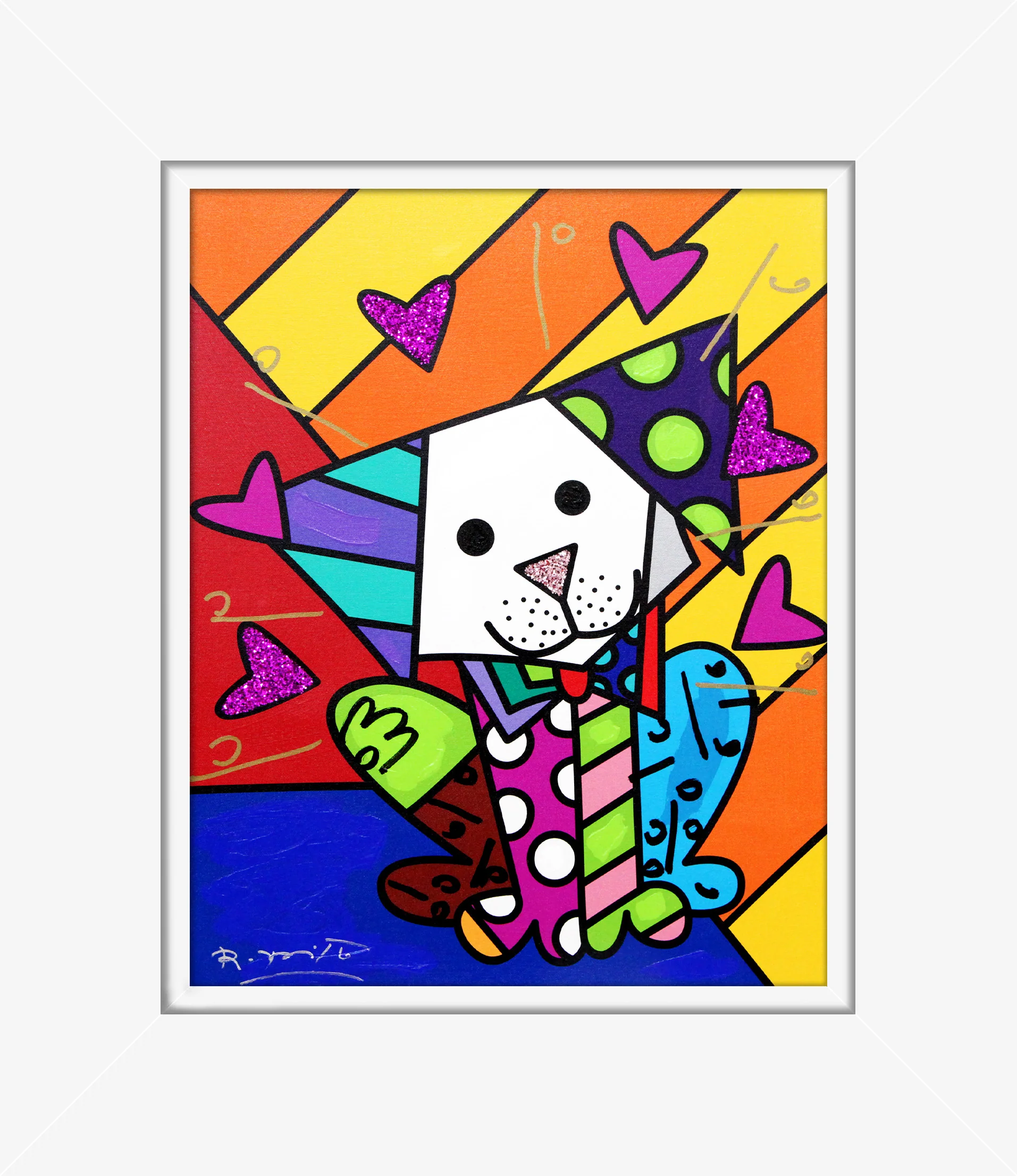 Andy Orange X - Mixed Media Original - Image 17