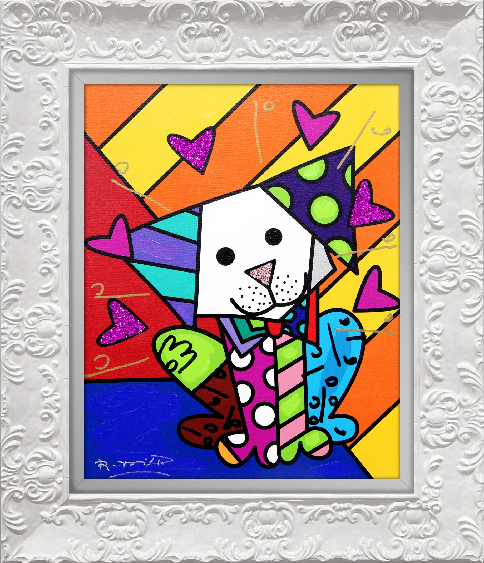 Andy Orange X - Mixed Media Original - Image 18