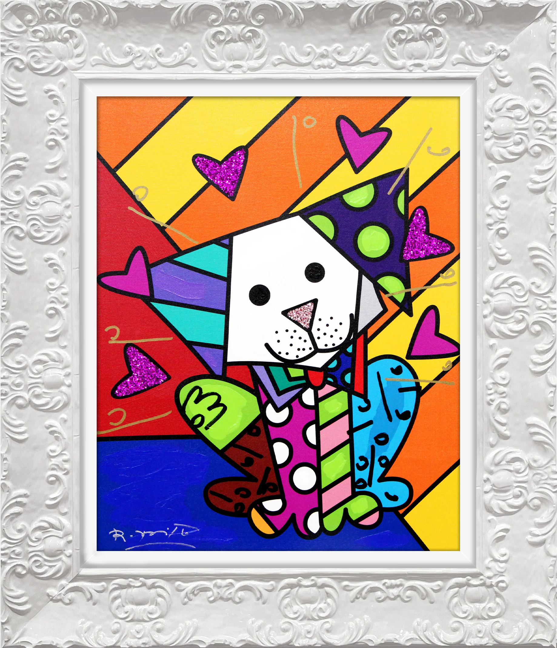 Andy Orange X - Mixed Media Original - Image 19