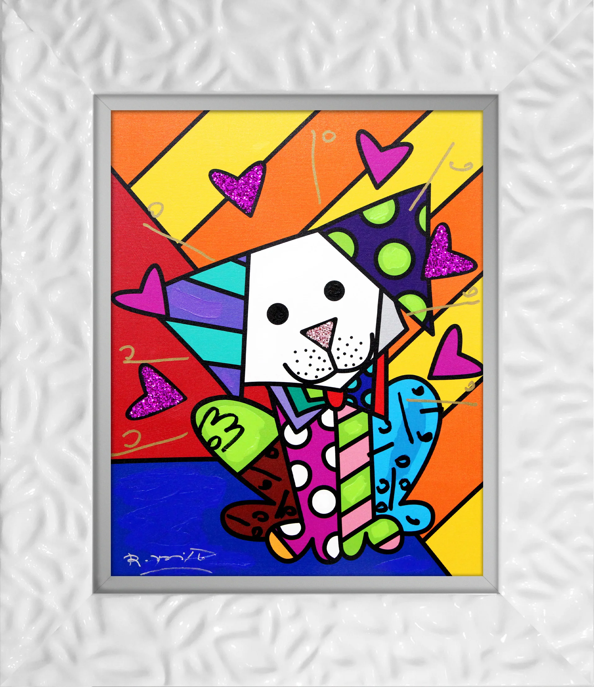 Andy Orange X - Mixed Media Original - Image 20
