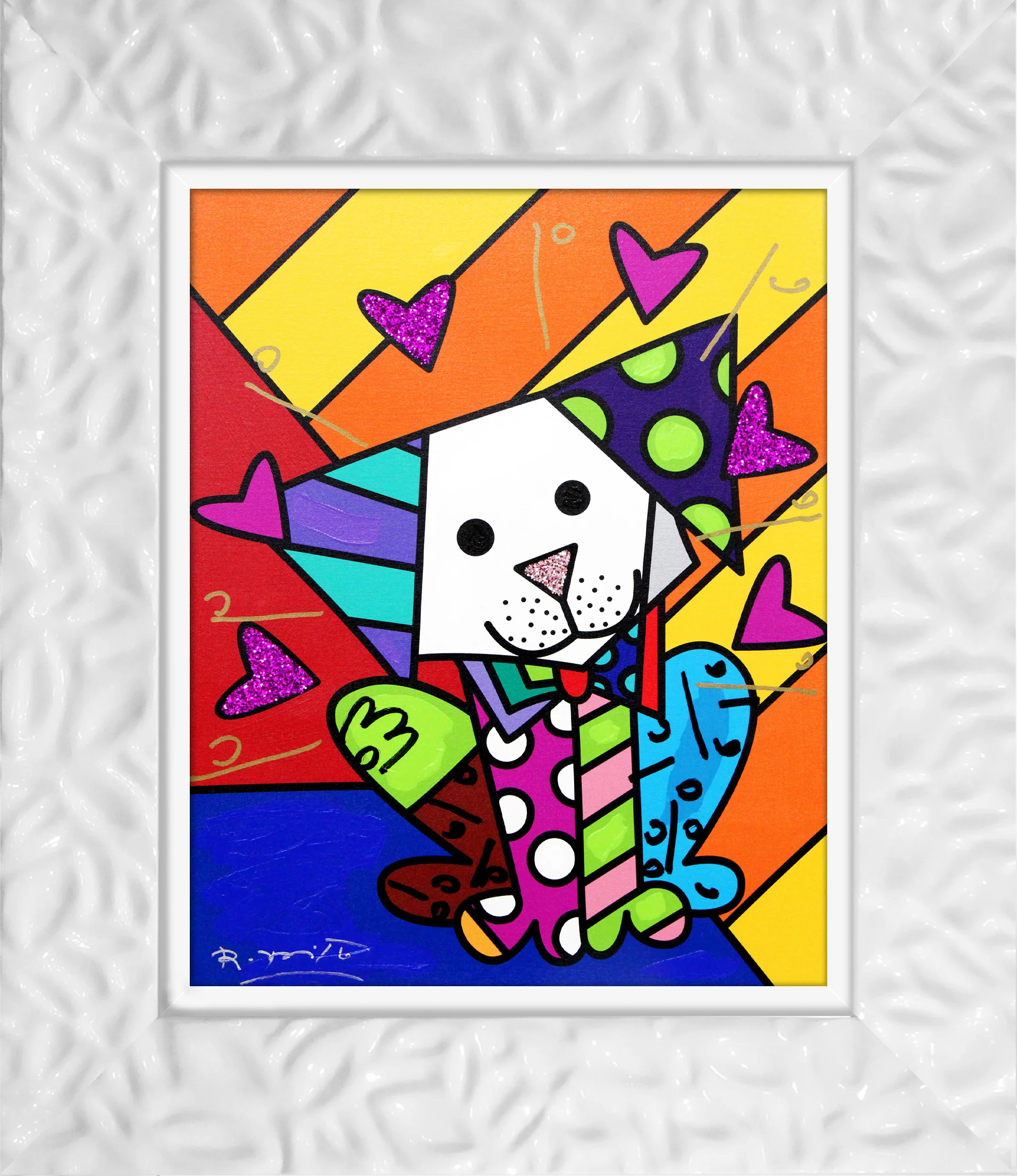 Andy Orange X - Mixed Media Original - Image 21