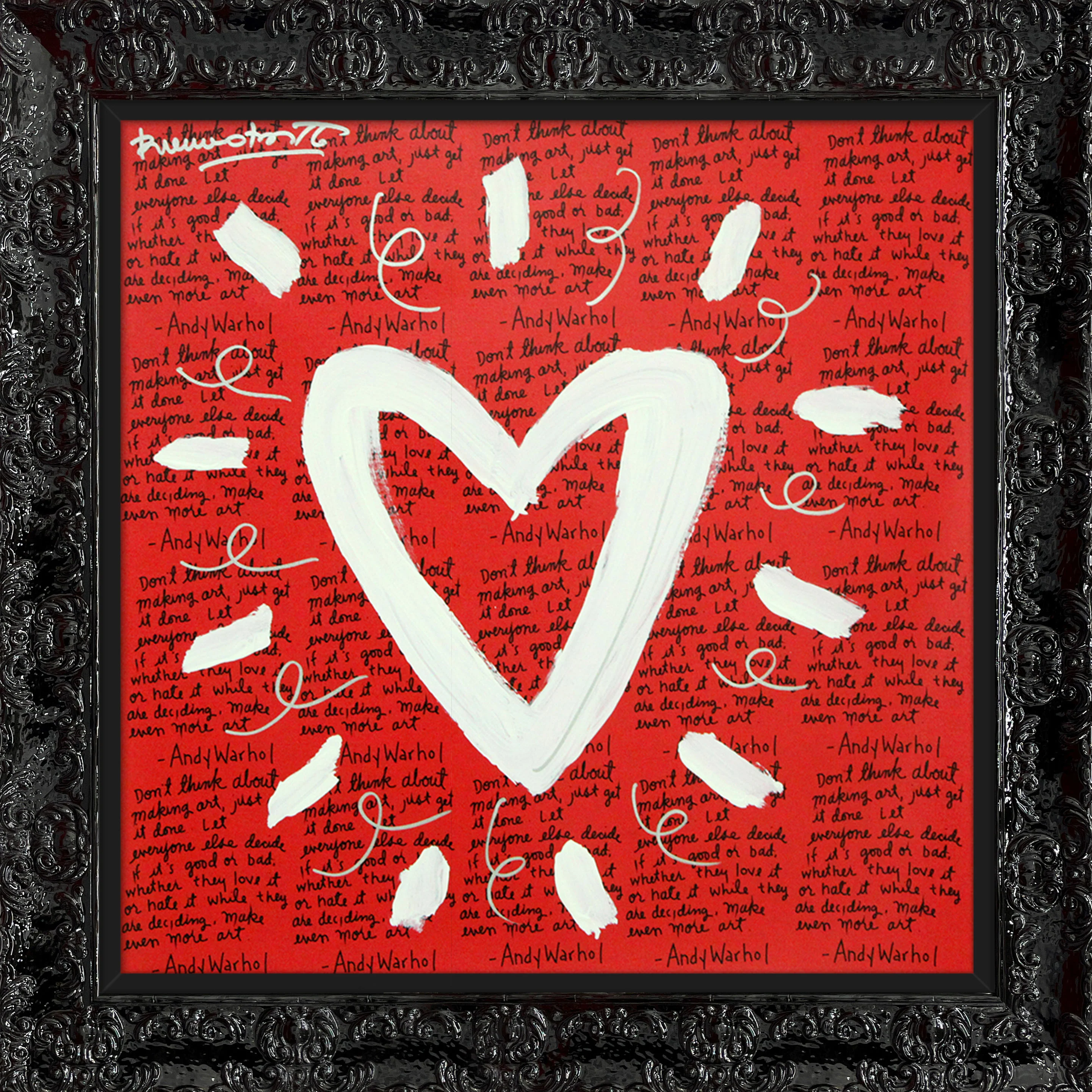 Andy's Heart - Mixed Media Original - Image 10