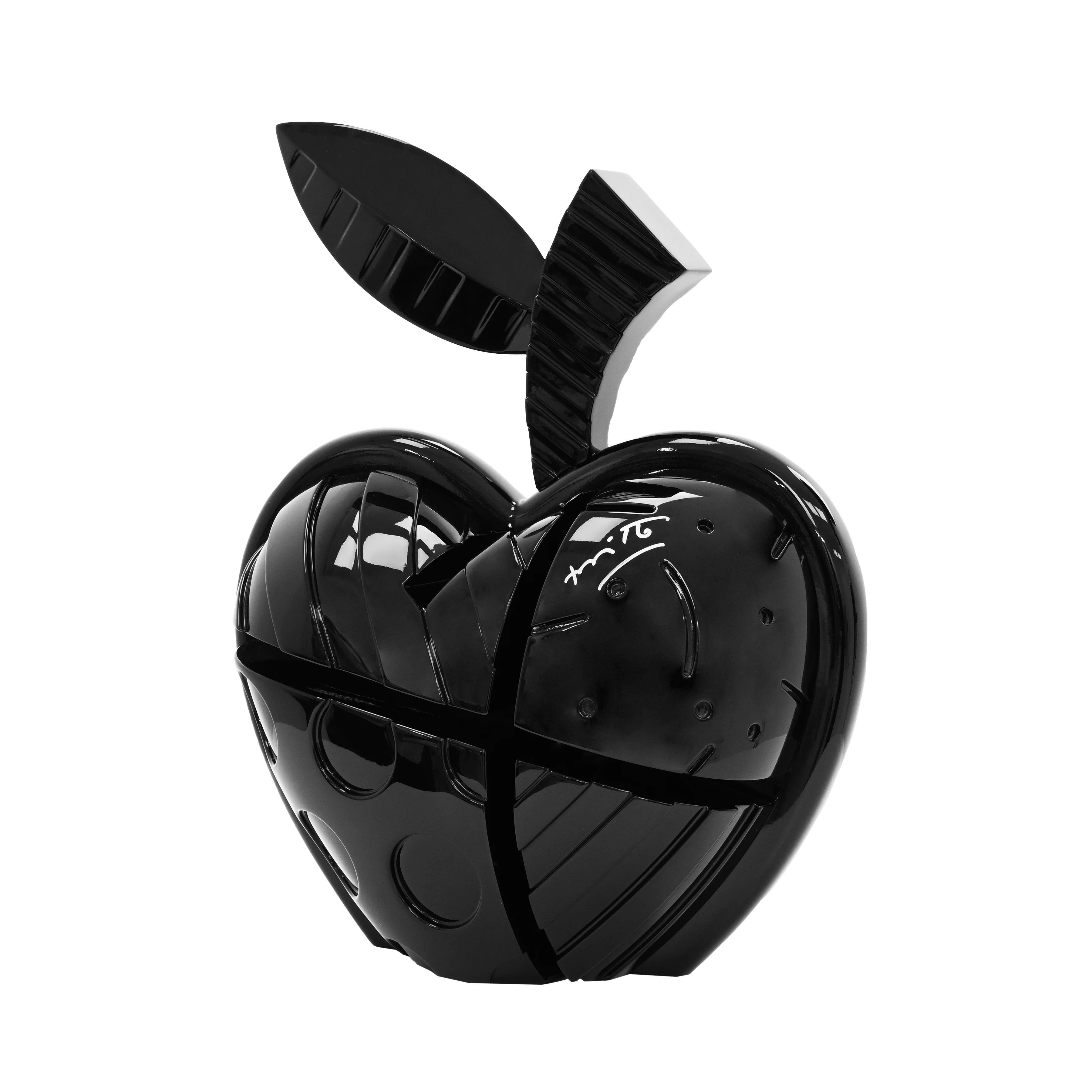 Apple (Black) - Limited Edition Sculpture - Image 2