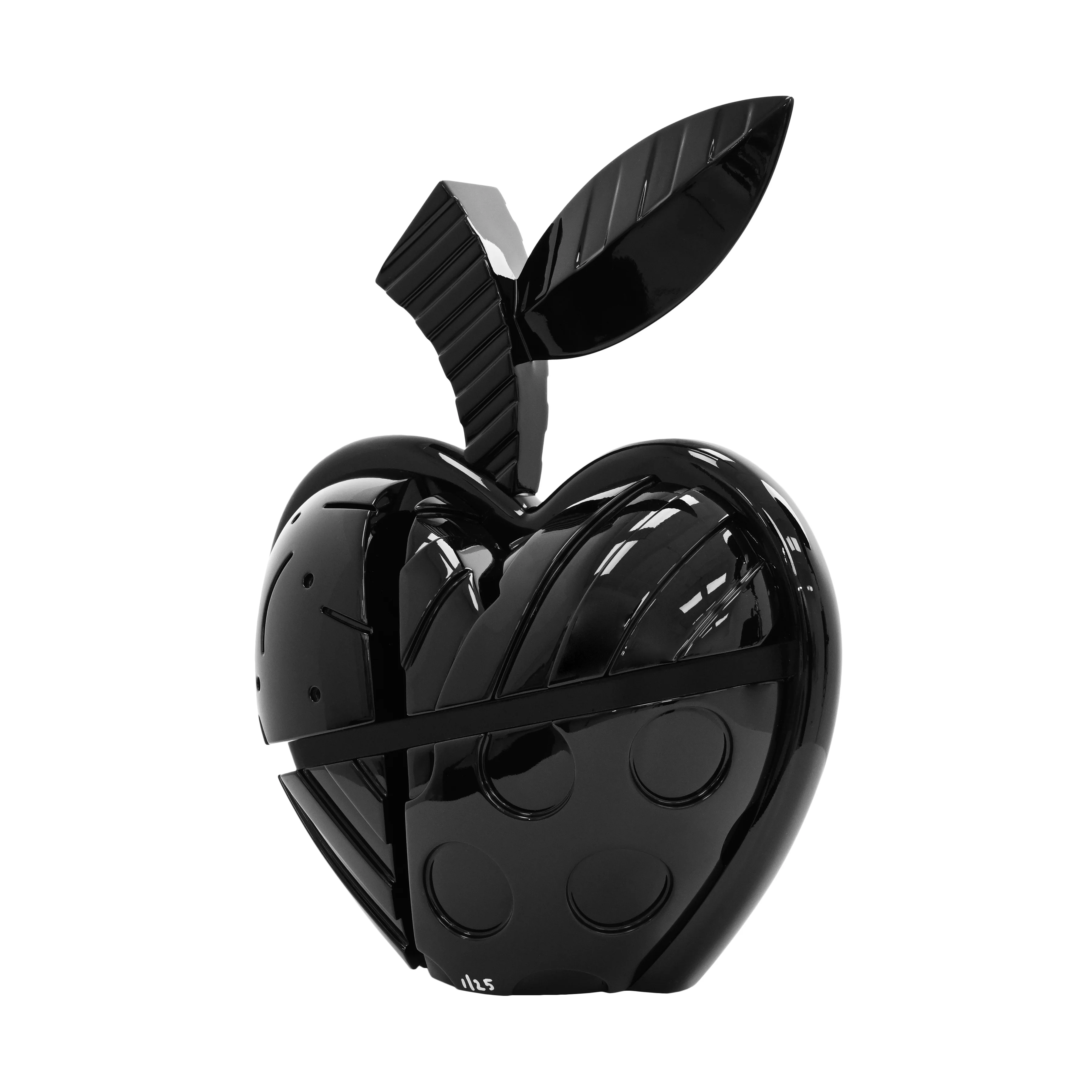 Apple (Black) - Limited Edition Sculpture - Image 3