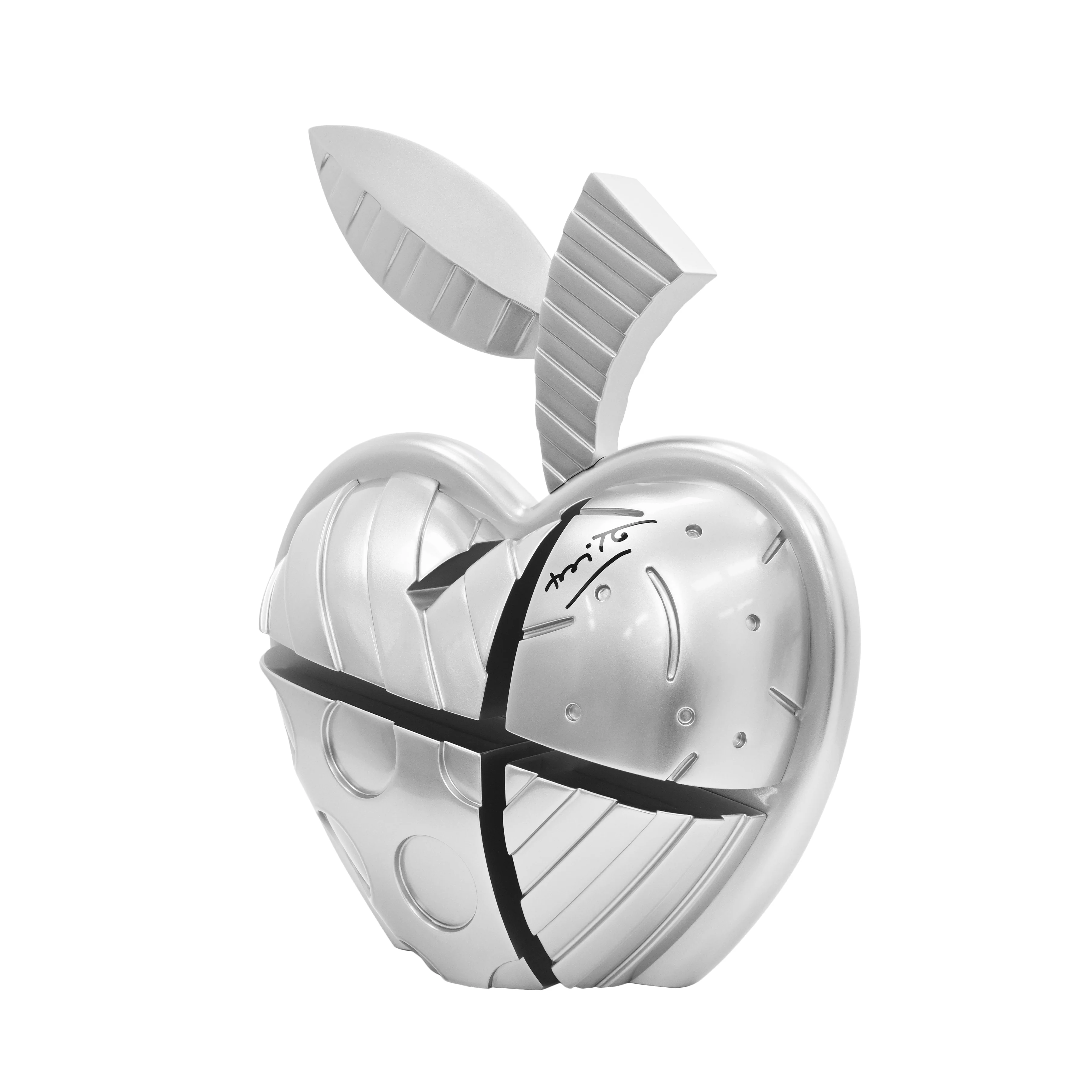 Apple (Silver) - Limited Edition Sculpture - Image 2