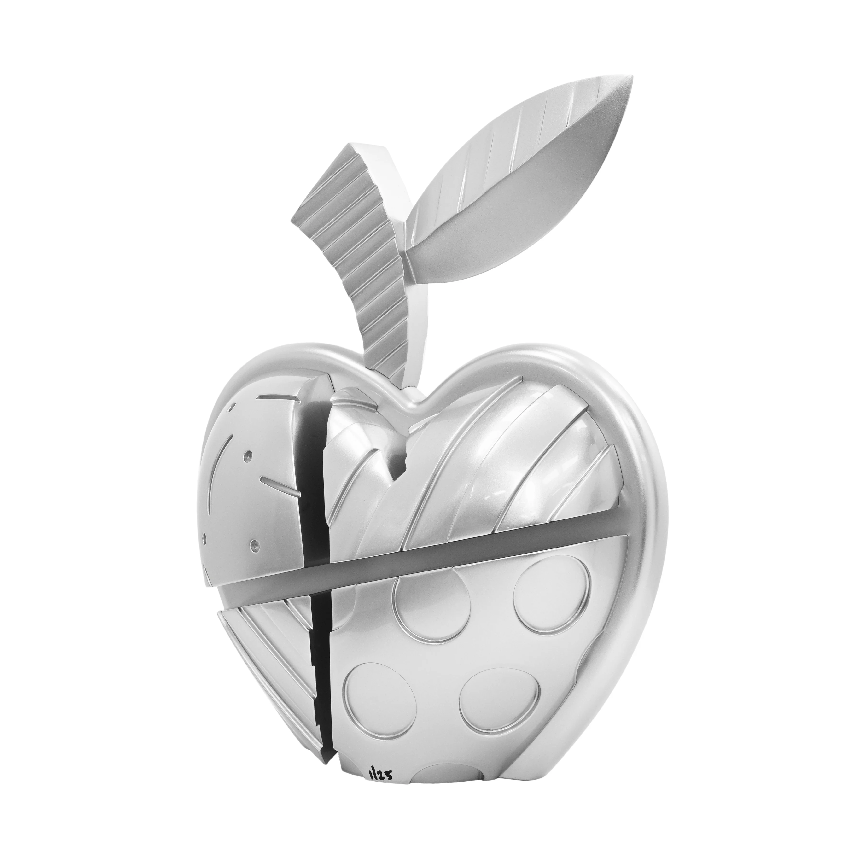 Apple (Silver) - Limited Edition Sculpture - Image 3