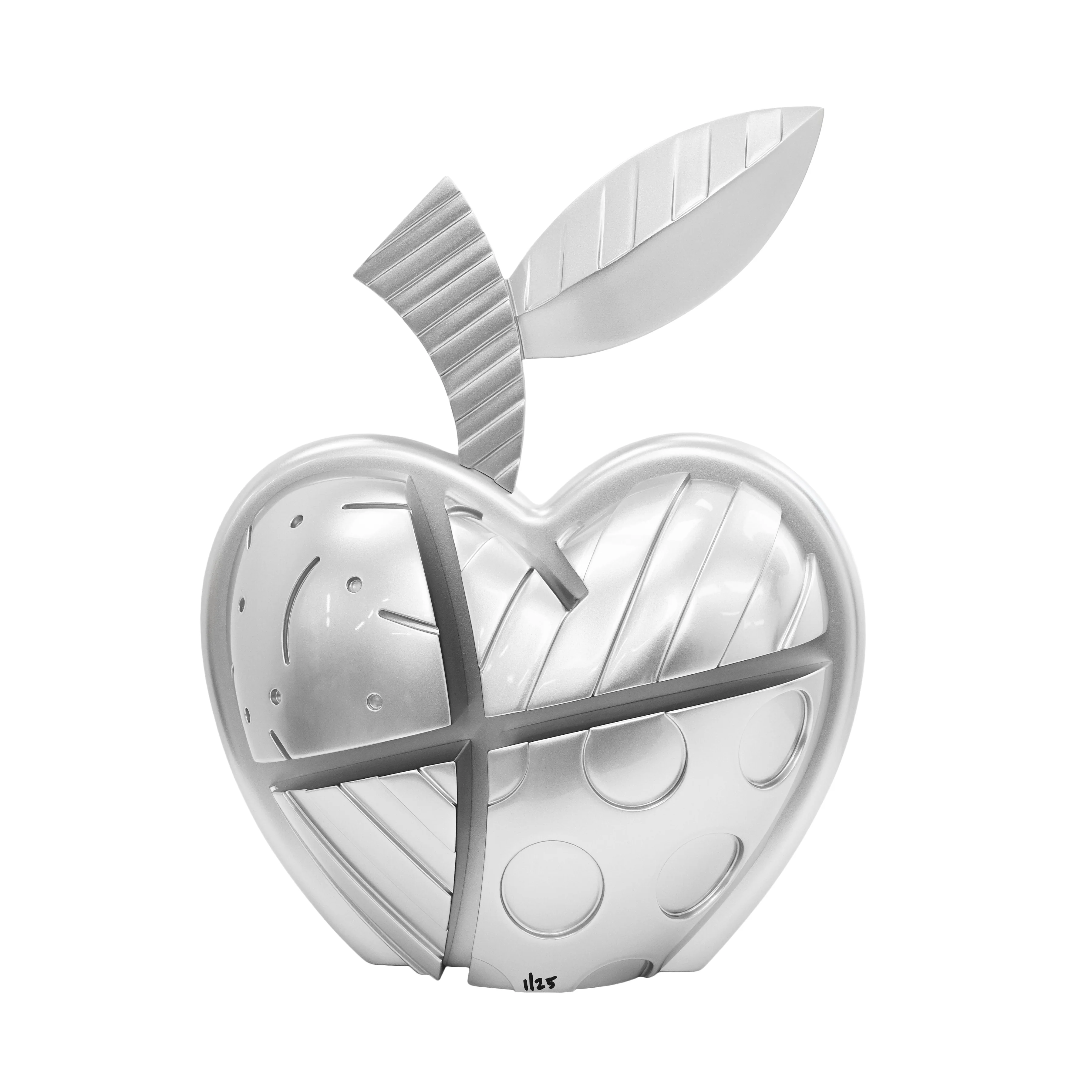 Apple (Silver) - Limited Edition Sculpture - Image 4